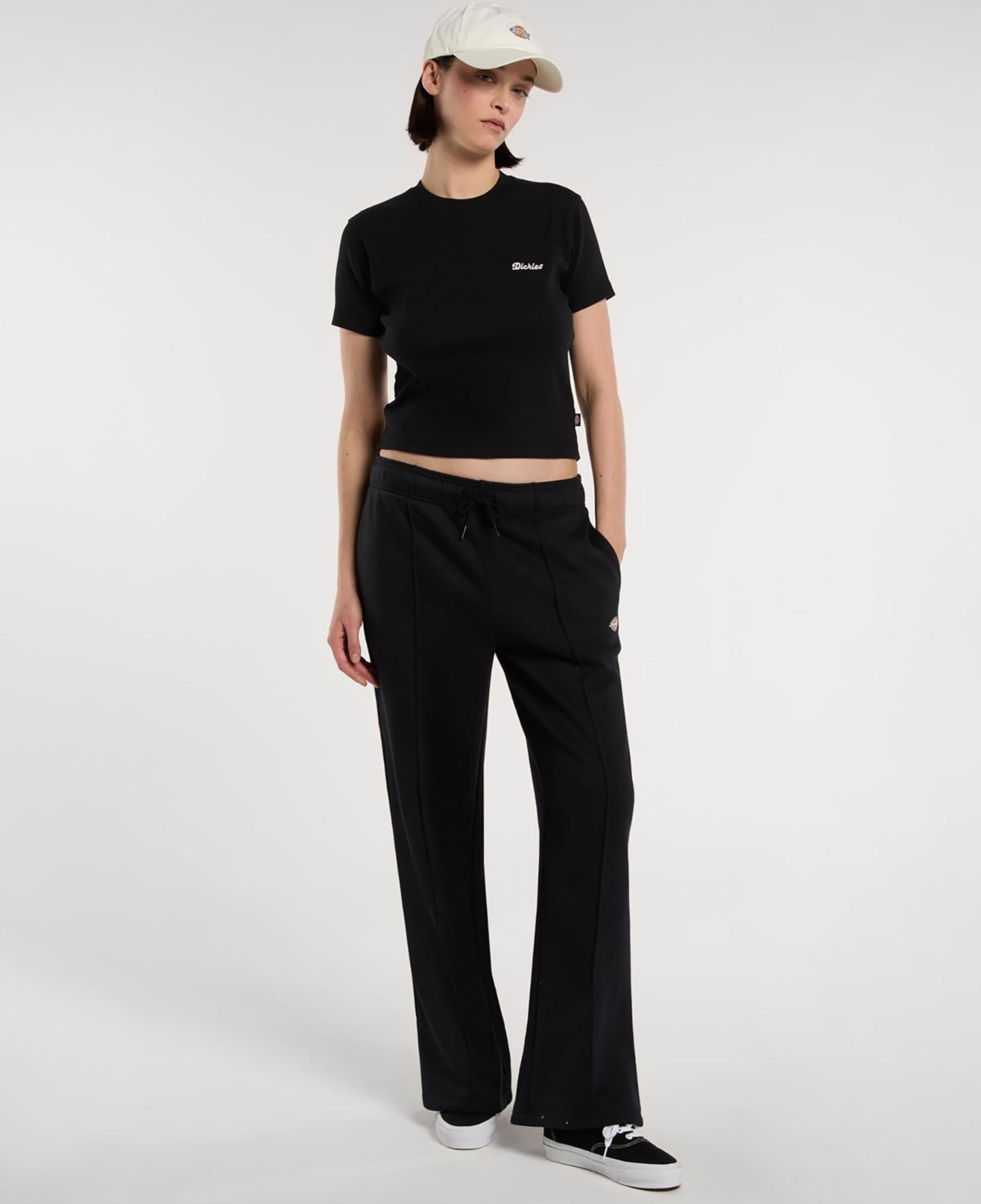 Dickies Mapleton Straight Kadın Siyah Pantolon