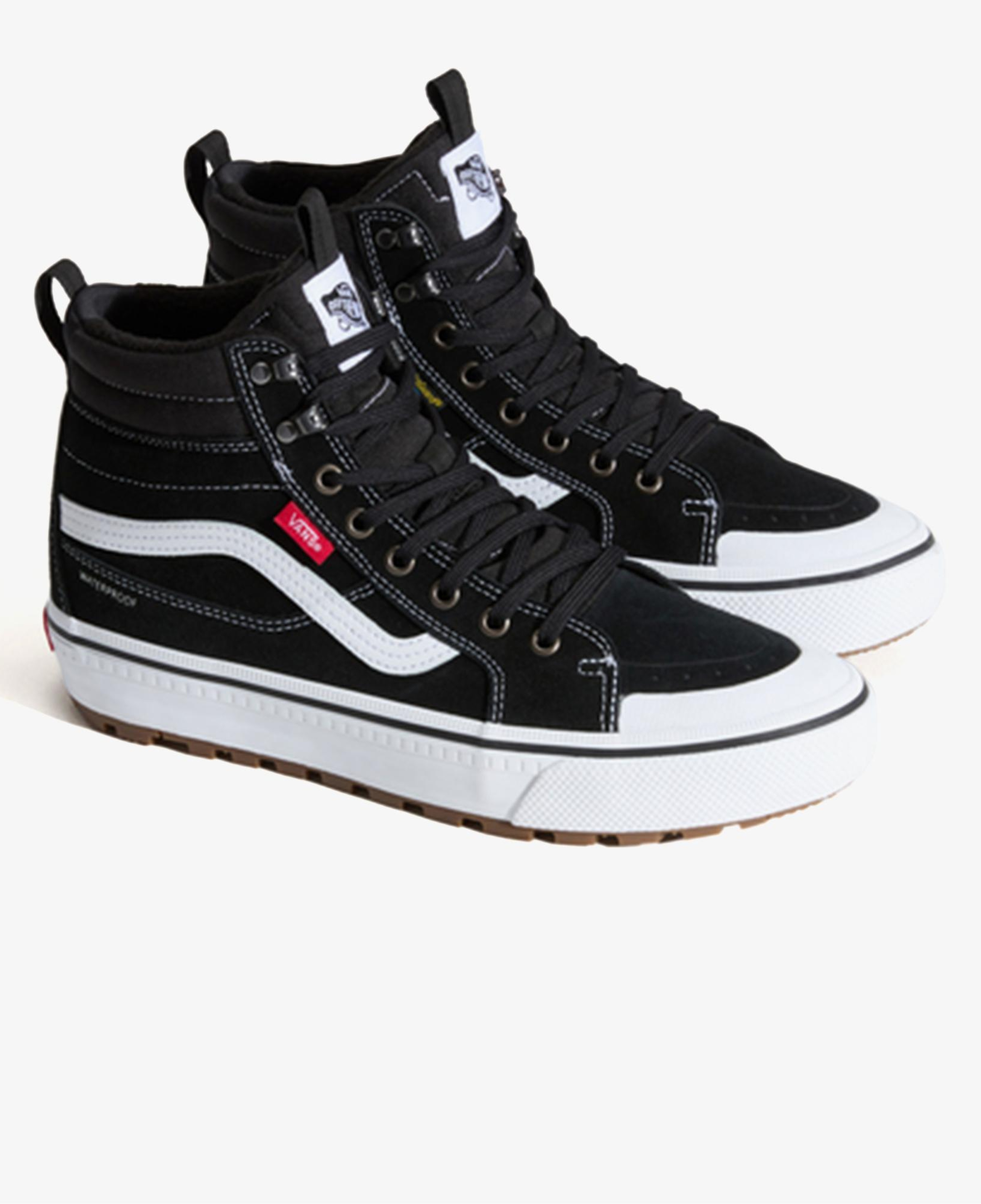 Vans Mte Sk8-Hi Waterproof insulated Kadın Siyah Spor Ayakkabı