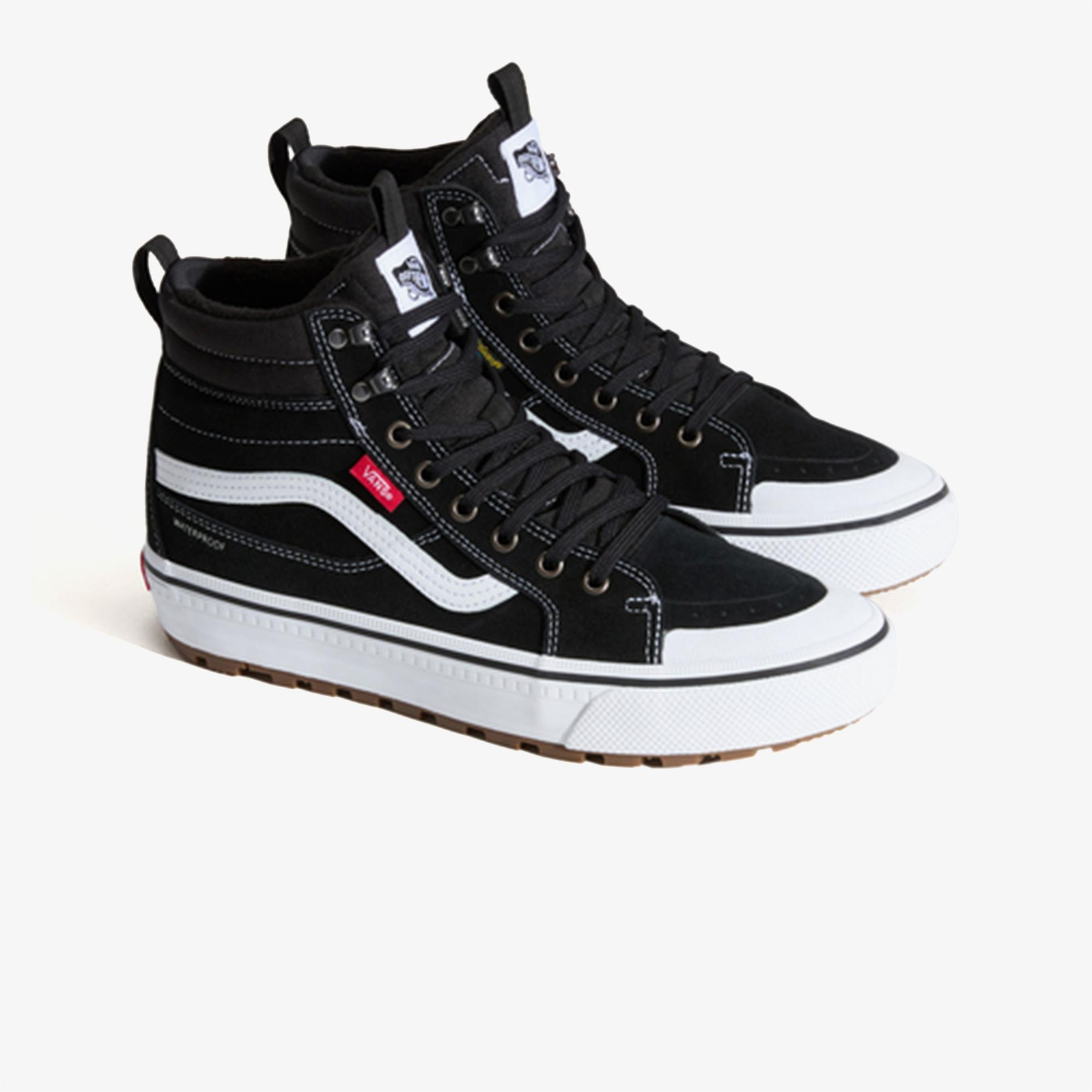 Vans Mte Sk8-Hi Waterproof insulated Kadın Siyah Spor Ayakkabı
