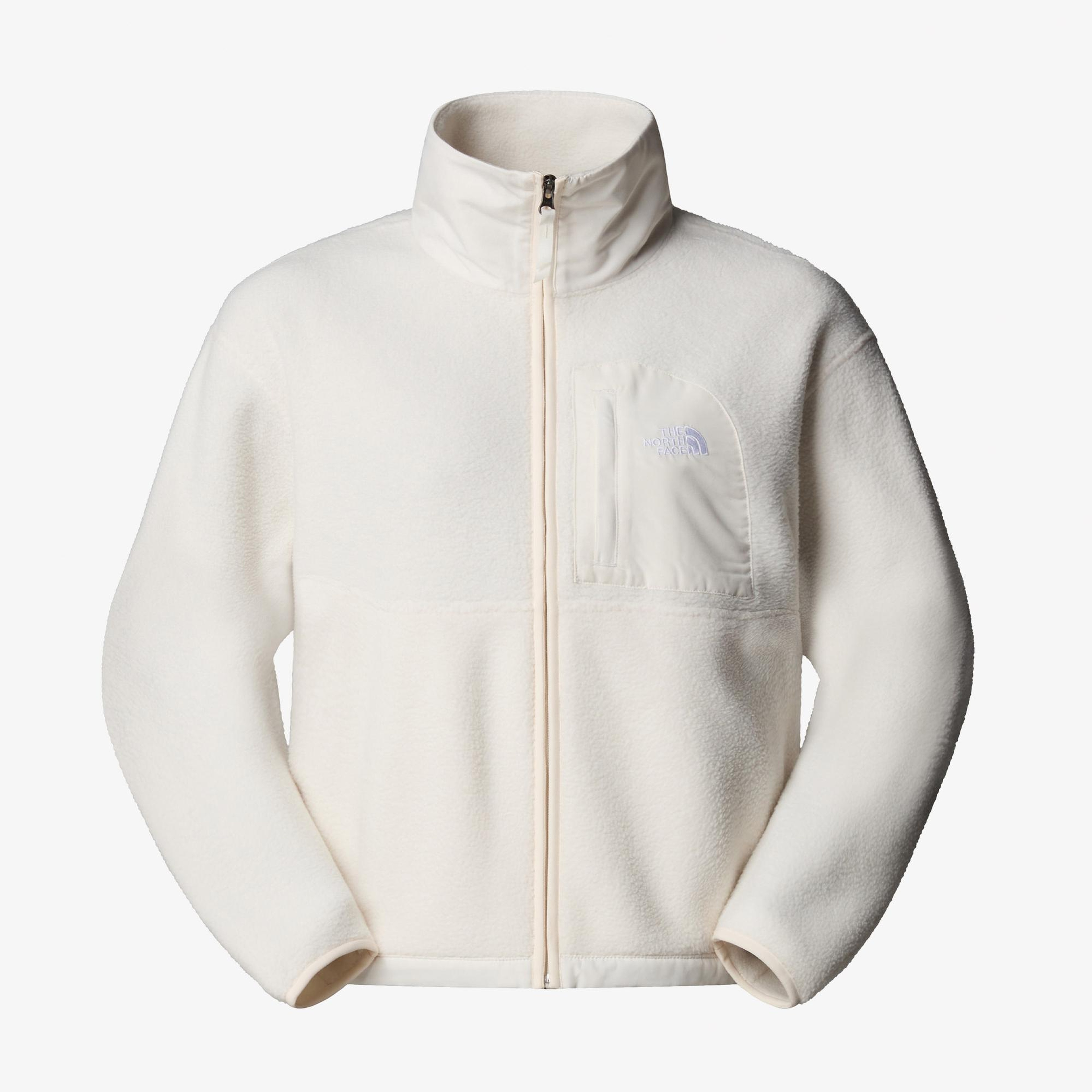 The North Face Yumiori Off-Peak Full Zip Kadın Beyaz Polar Mont