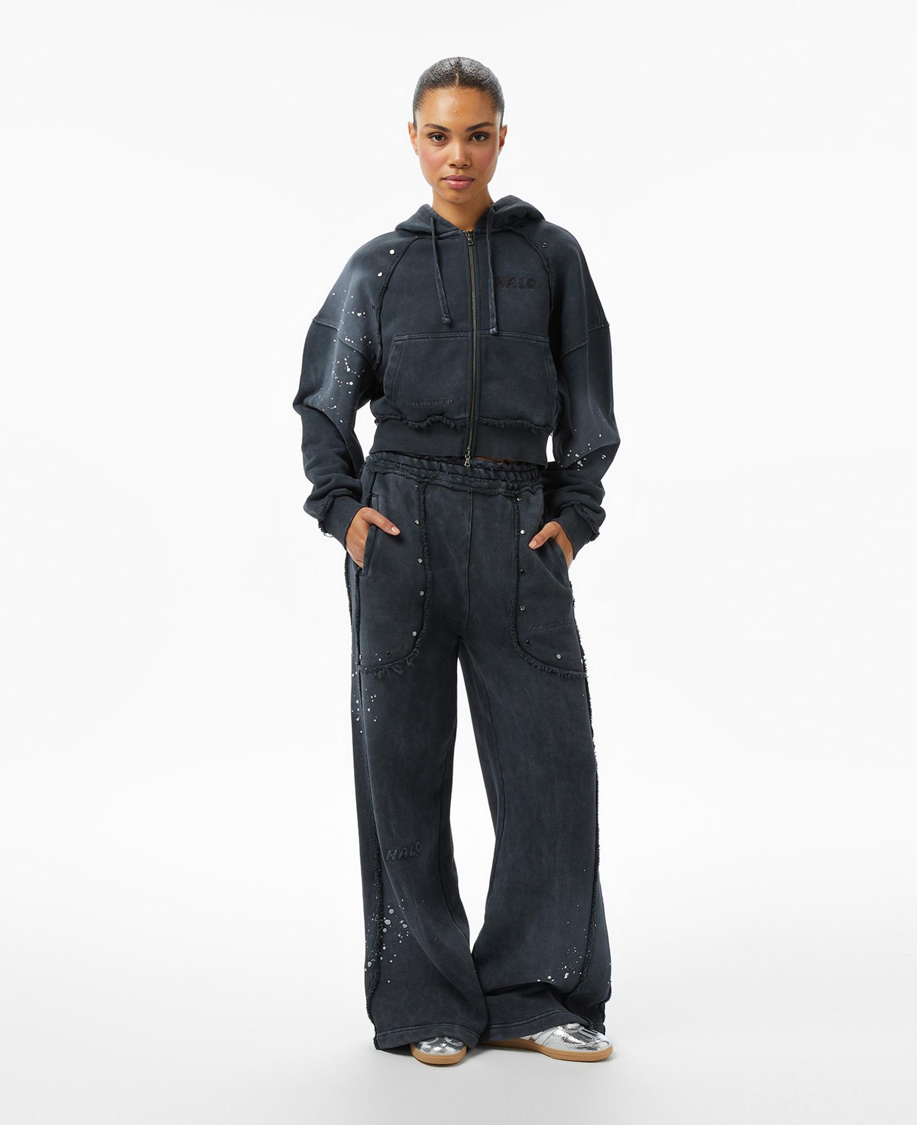 Les Benjamins Essentials 301 Kadın Siyah Sweatshirt