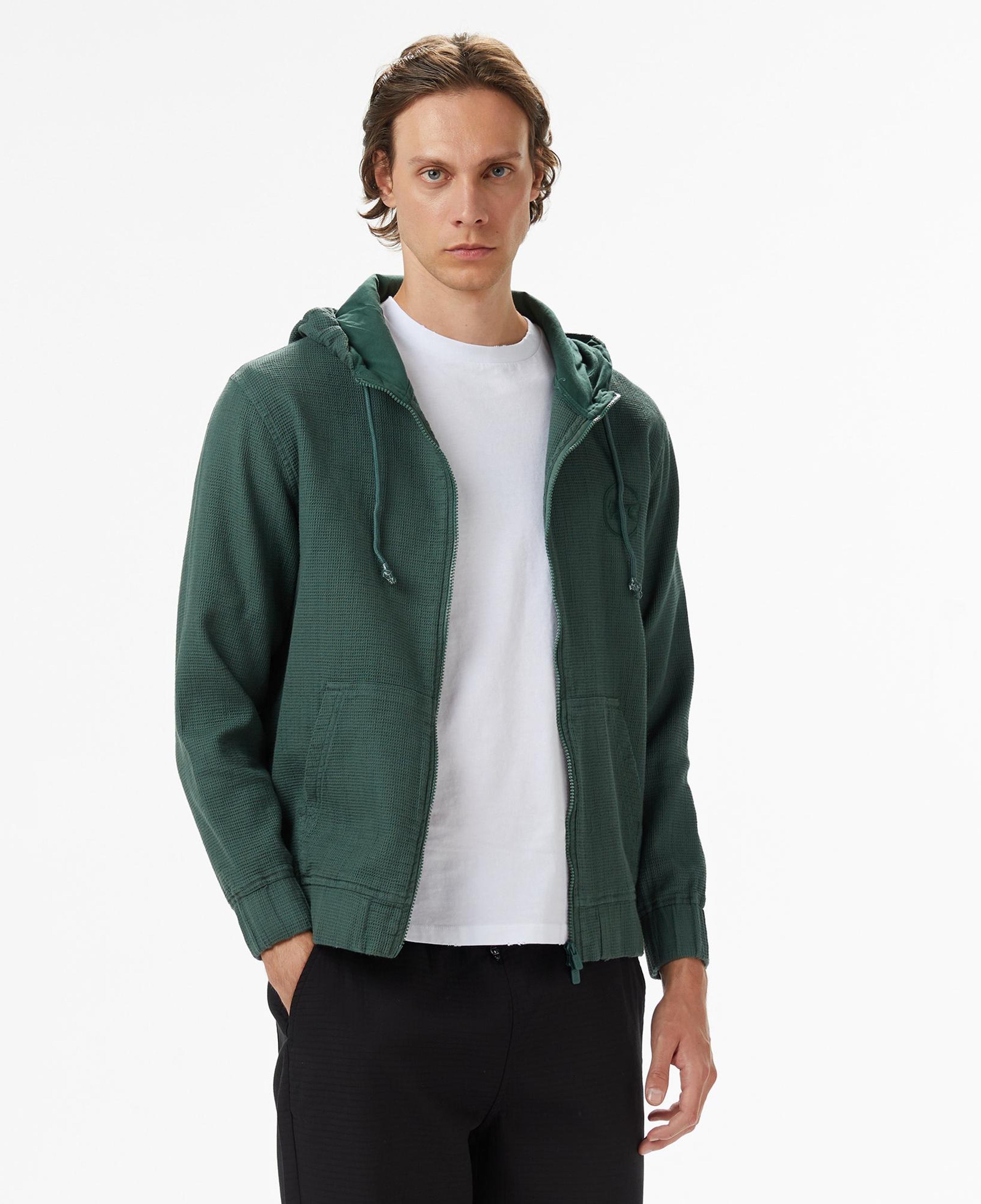 UNITED4 Erkek Yeşil Hoodie