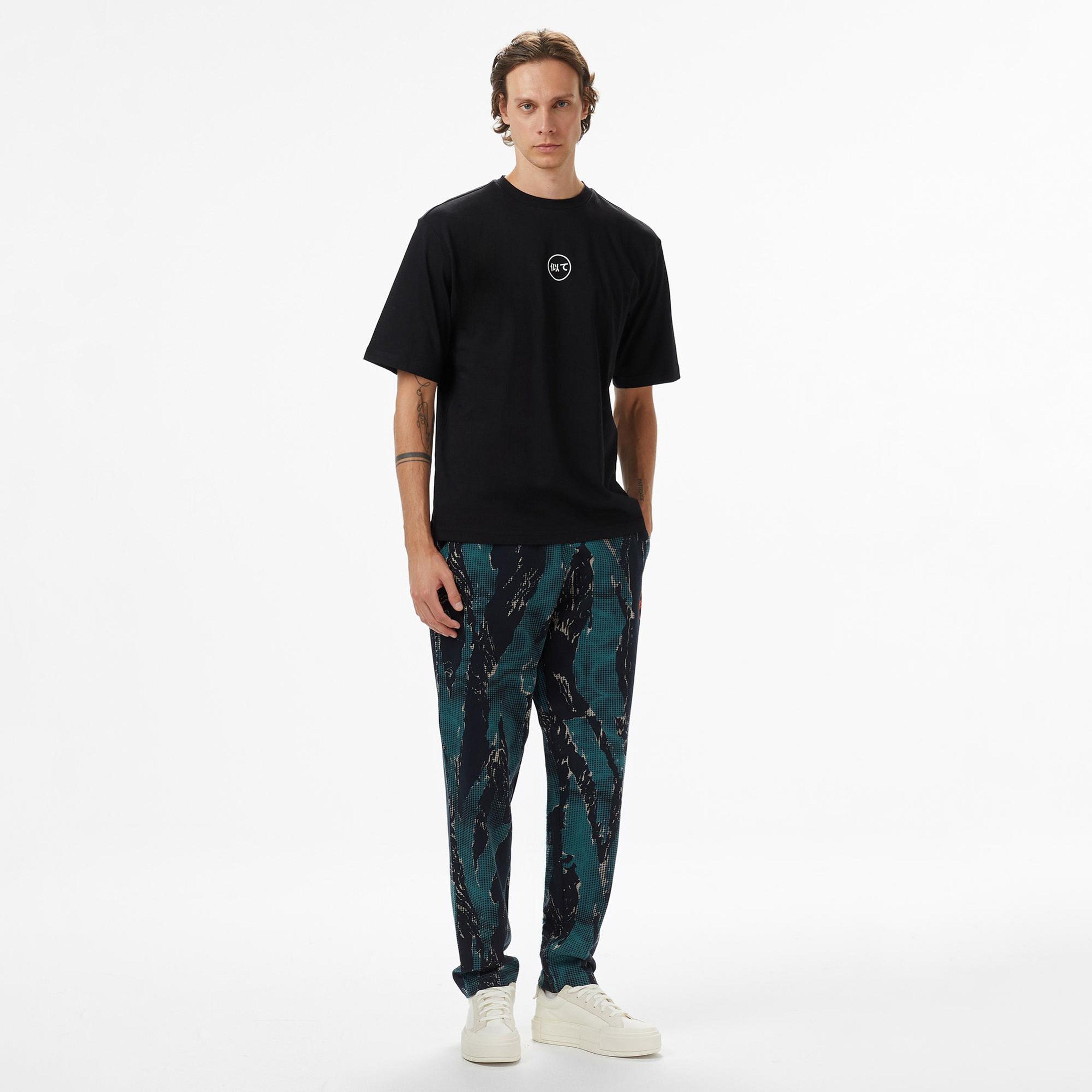 UNITED4 Erkek Siyah T-Shirt