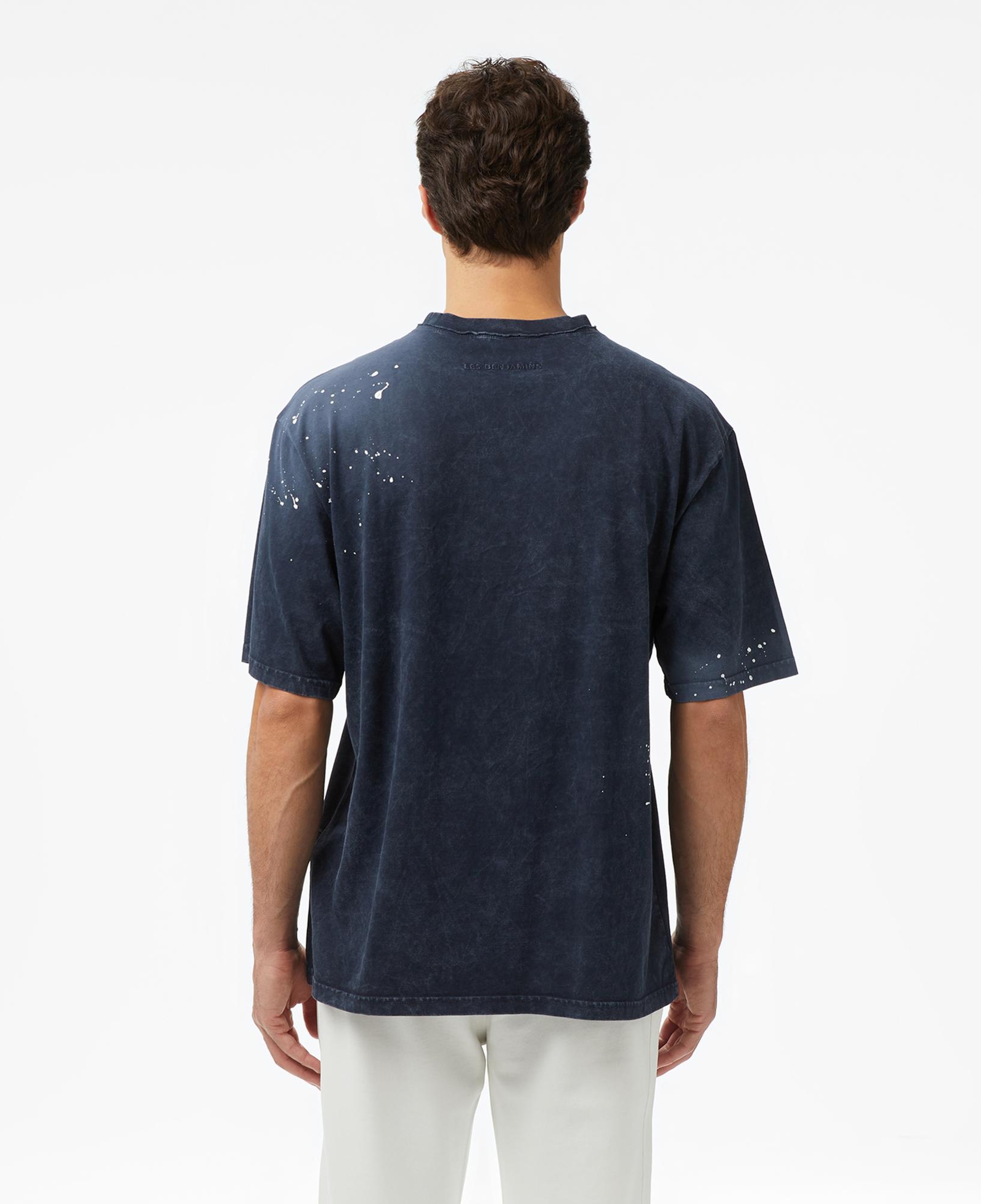 Les Benjamins Essentials 302 Erkek Mavi T-Shirt