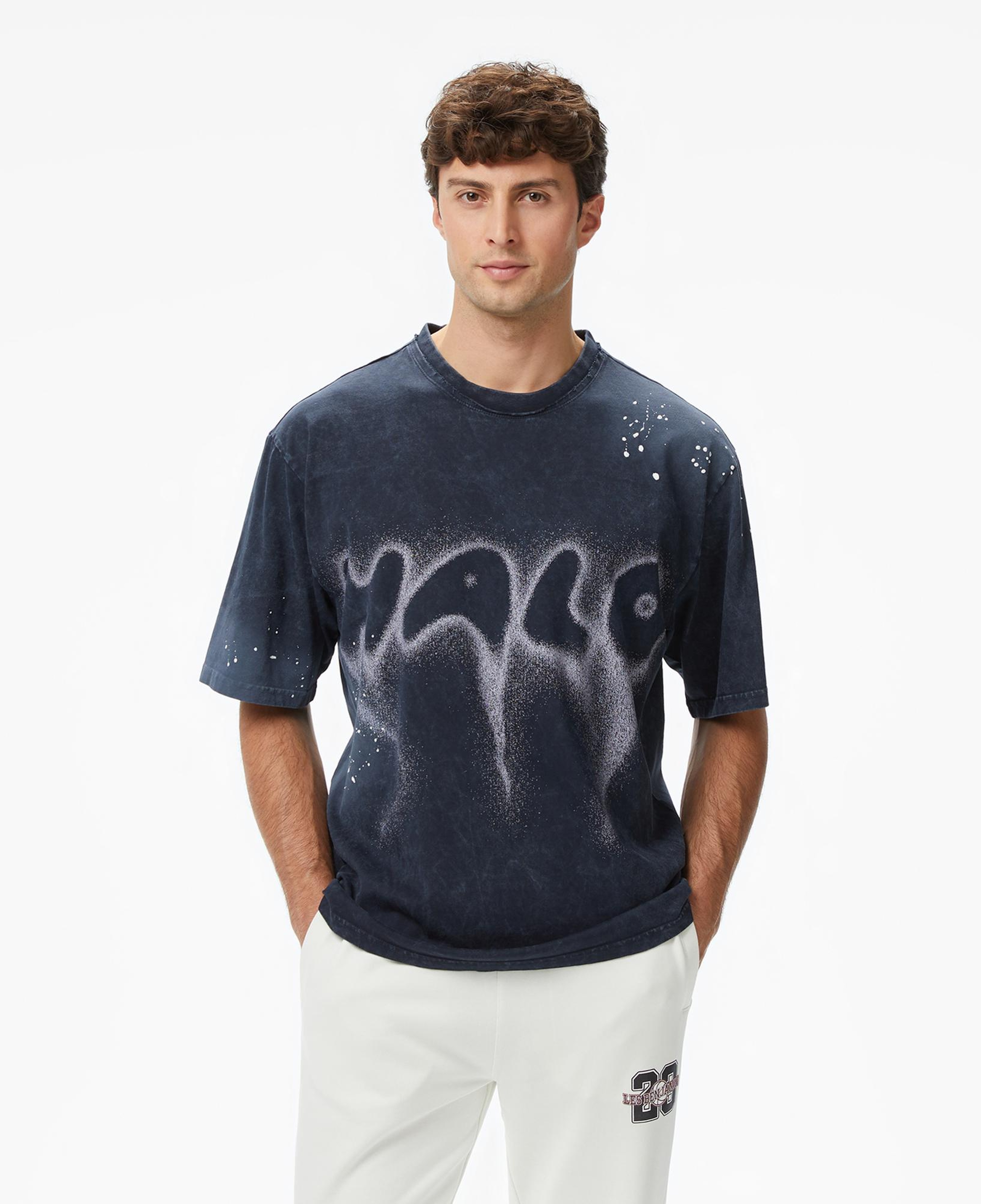 Les Benjamins Essentials 302 Erkek Mavi T-Shirt