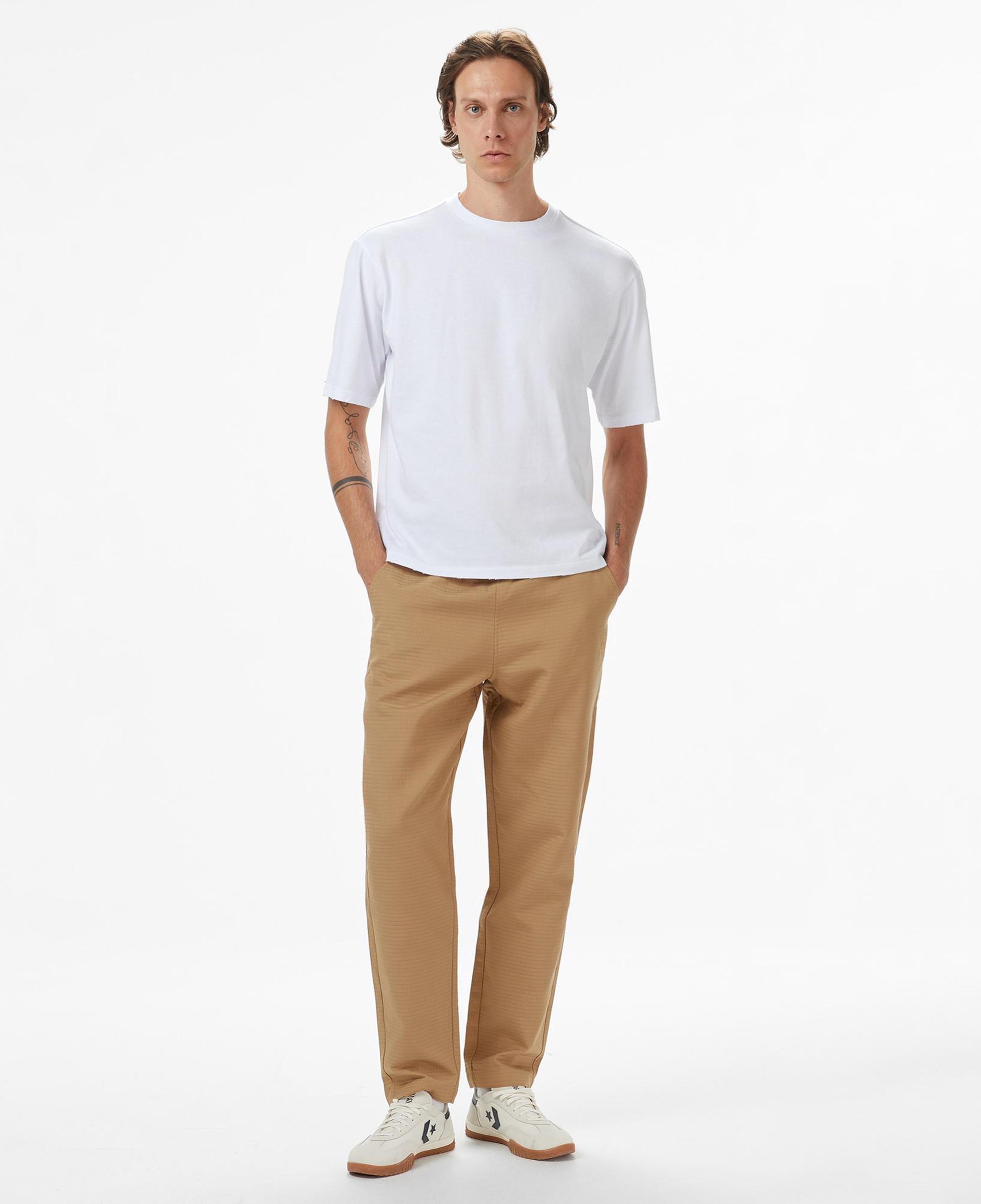 UNITED4 Erkek Krem Pantolon
