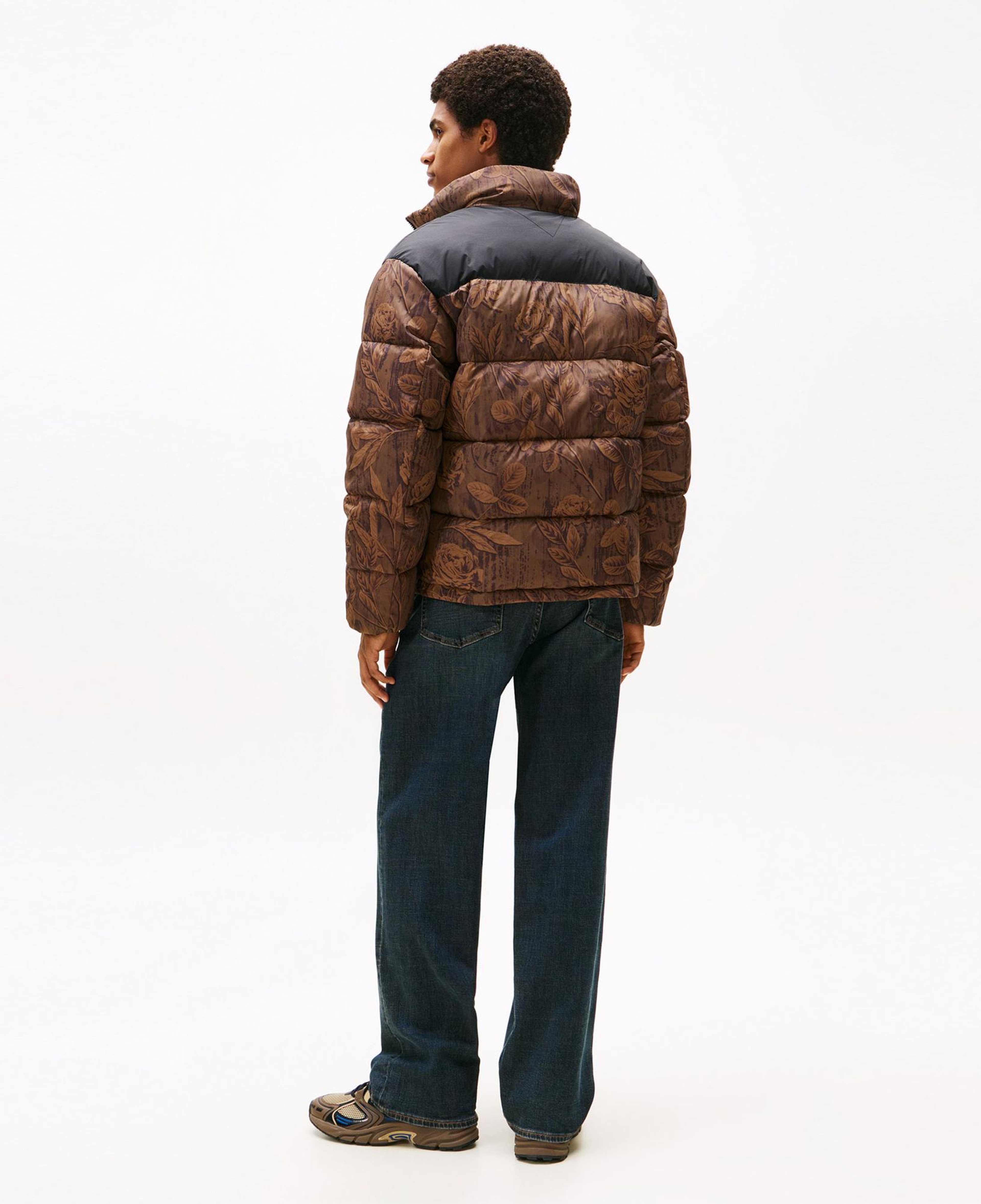 Tommy Hilfiger Jeans Vail Puffer Erkek Kahverengi Mont