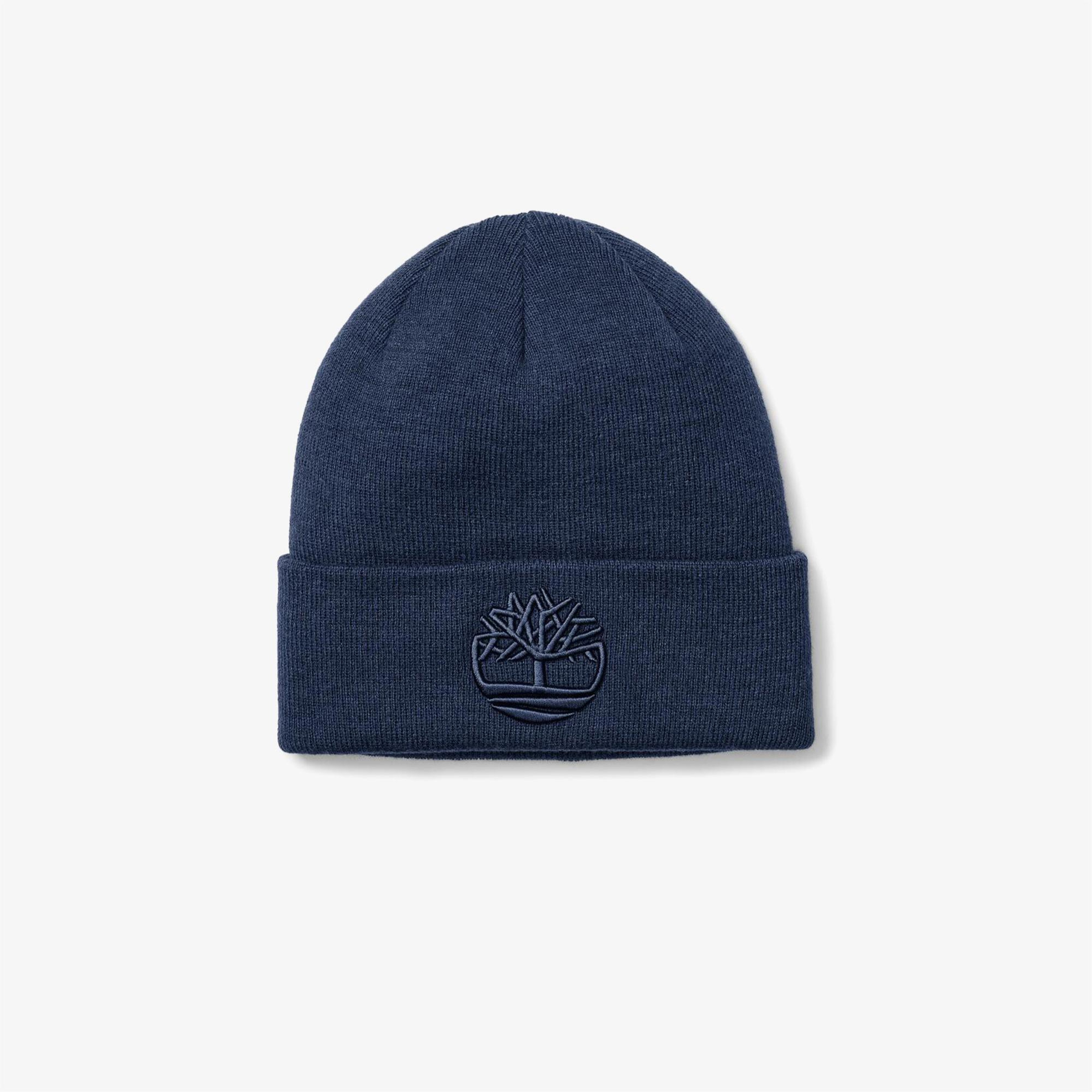 Timberland 3D İşlemeli Erkek Lacivert Bere