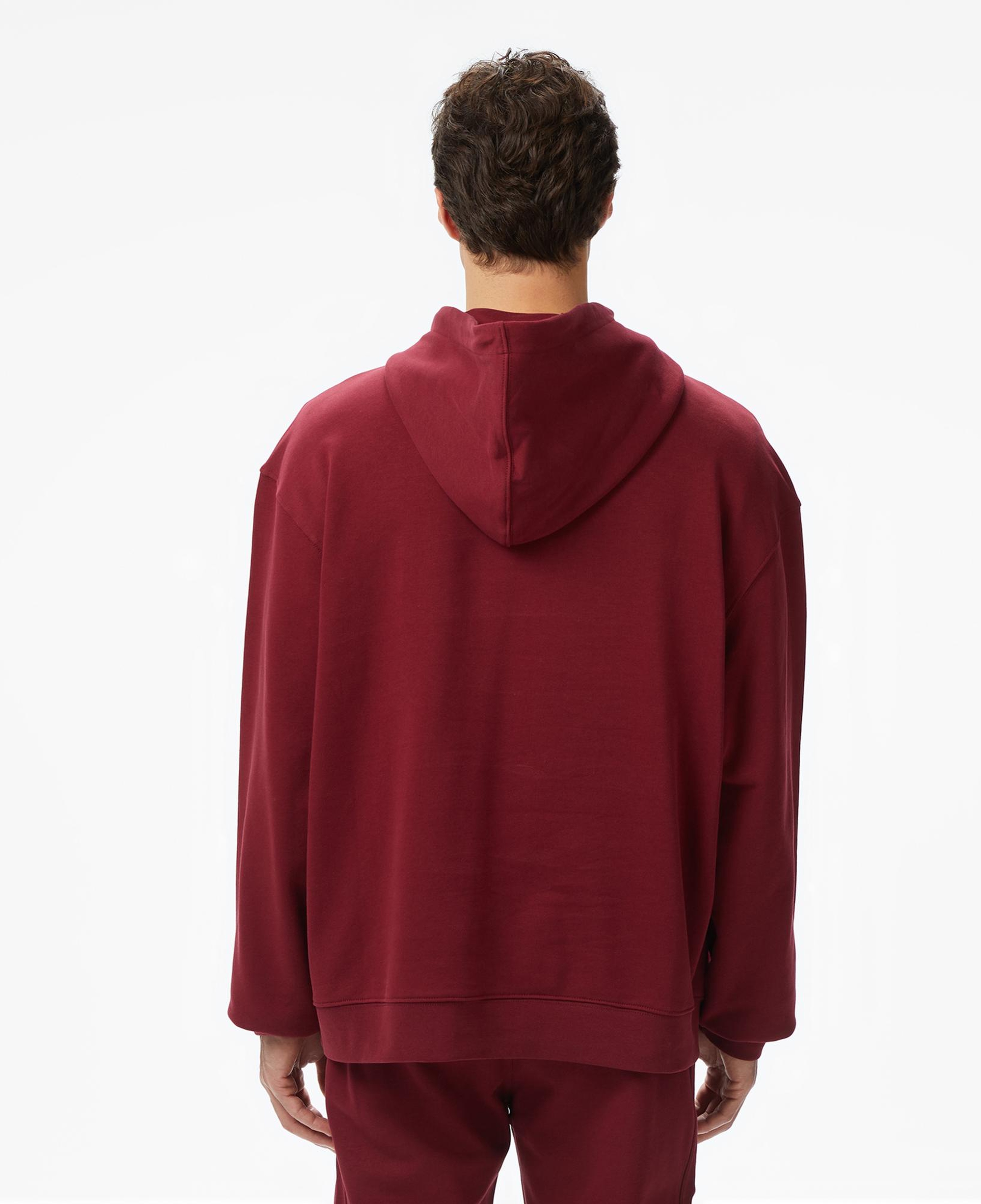 Les Benjamins Essentials 704 Erkek Bordo Sweatshirt