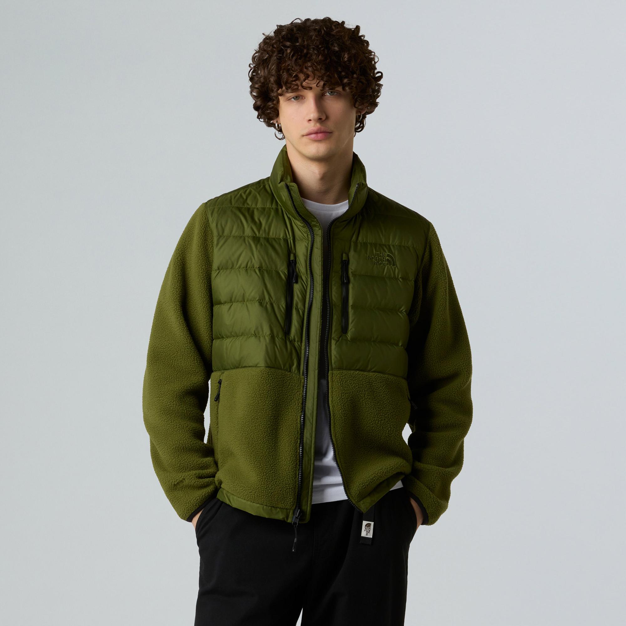 The North Face Rmst Denali Tek Hybrid Erkek Yeşil Mont