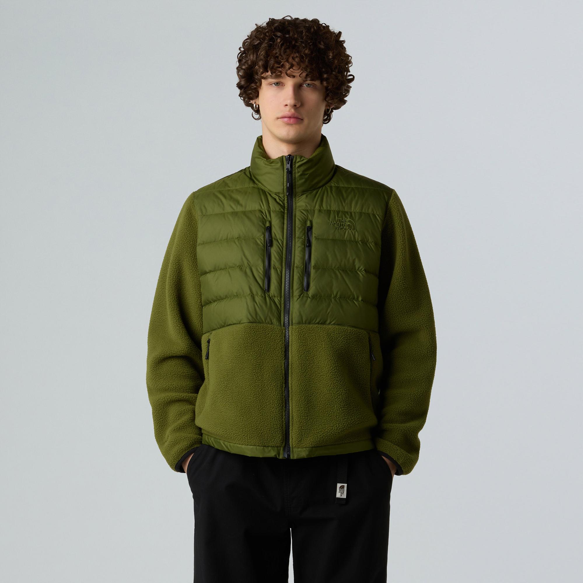 The North Face Rmst Denali Tek Hybrid Erkek Yeşil Mont