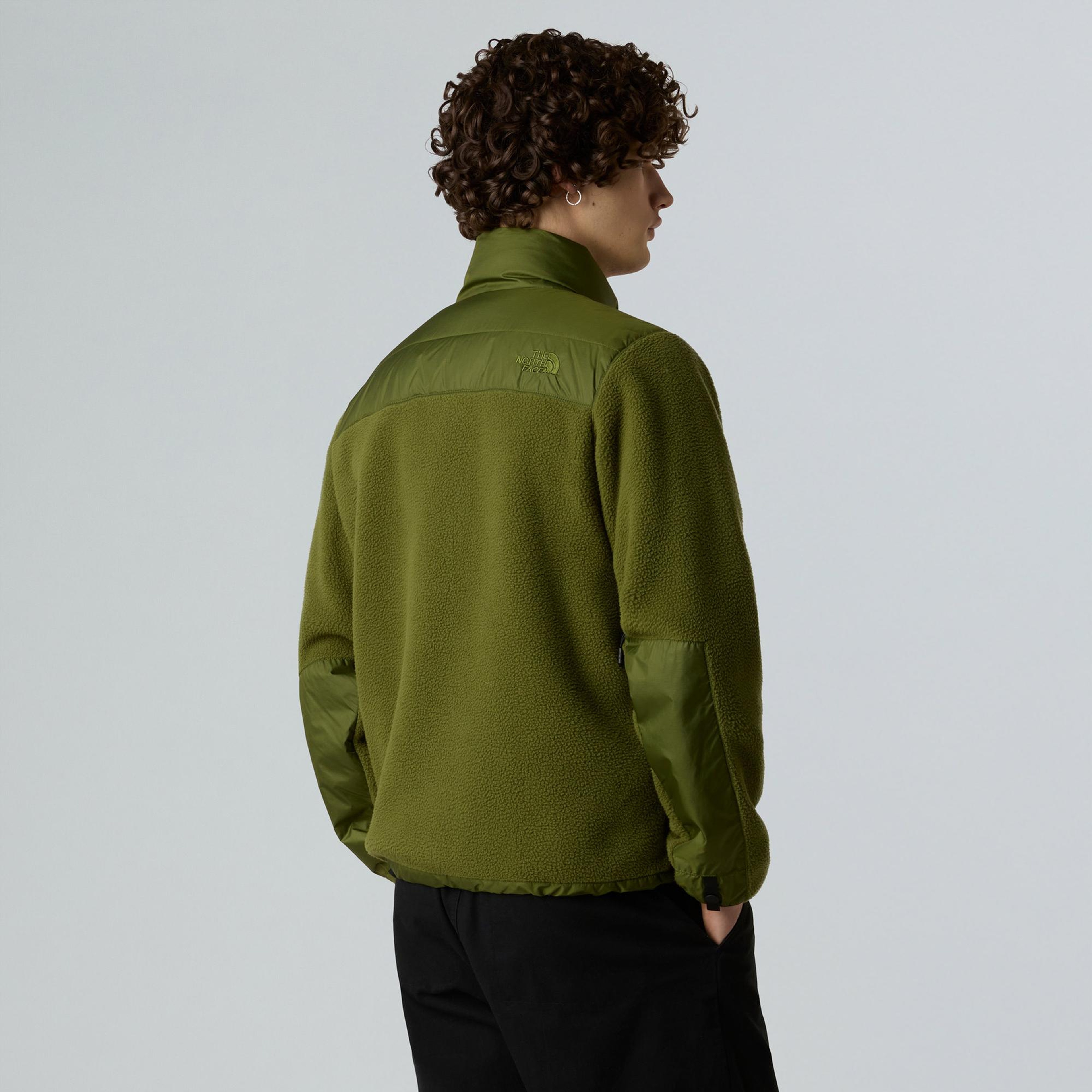 The North Face Rmst Denali Tek Hybrid Erkek Yeşil Mont