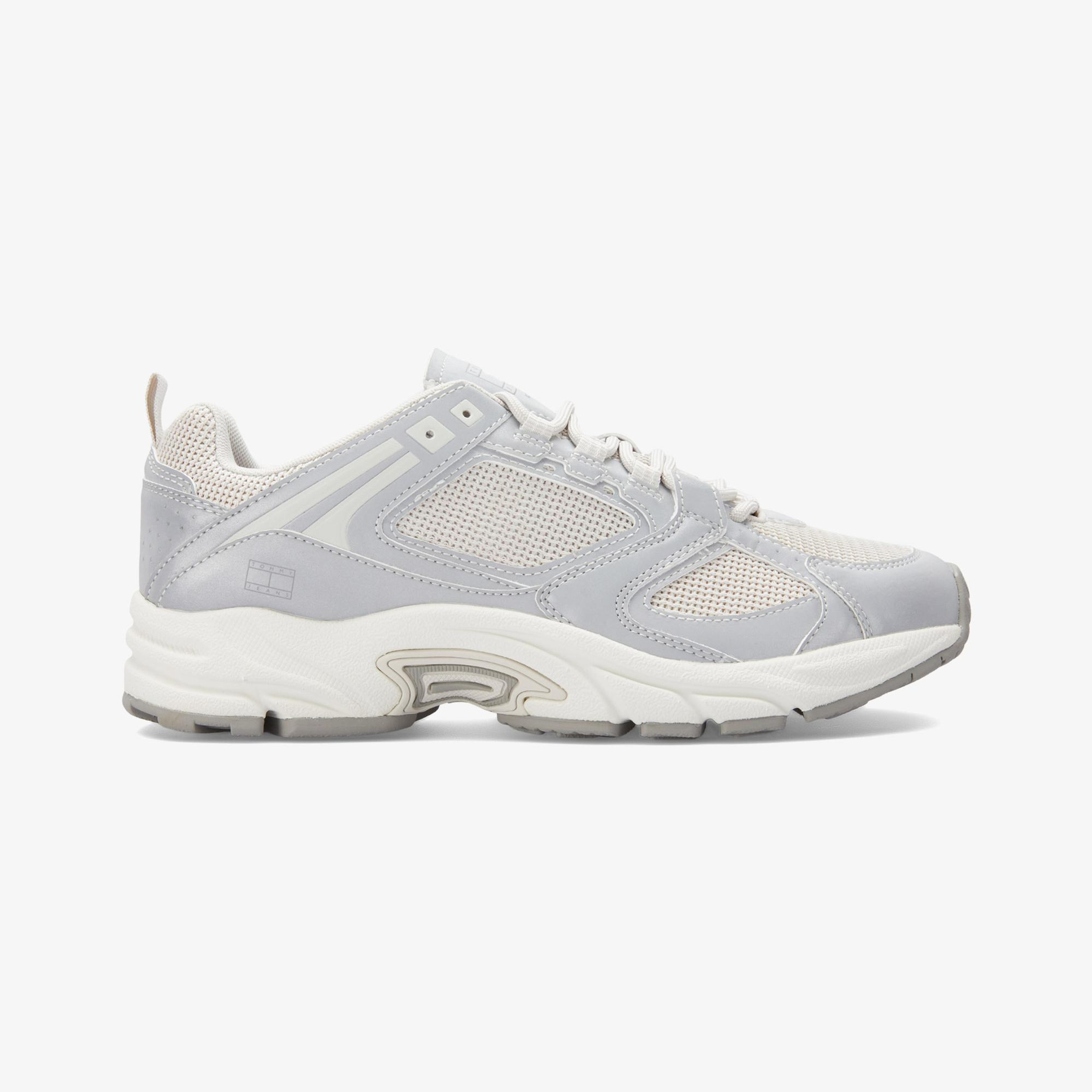 Tommy Jeans Suede Mix Archive Runners Erkek Gri Spor Ayakkabı
