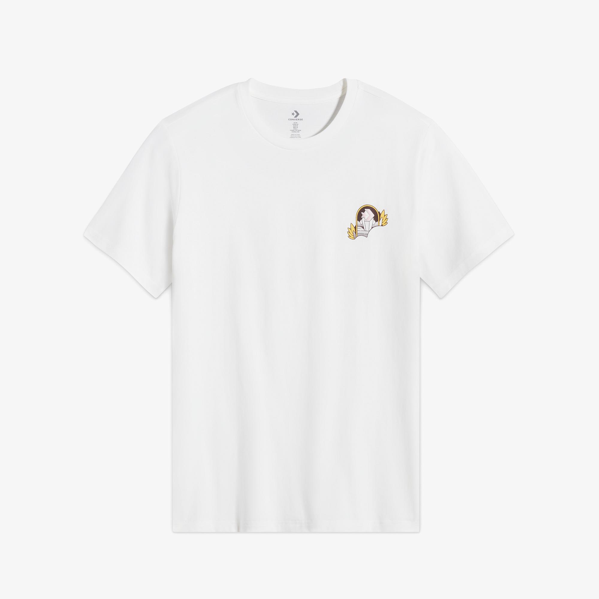 Converse Desert Sunset Erkek Beyaz T-Shirt