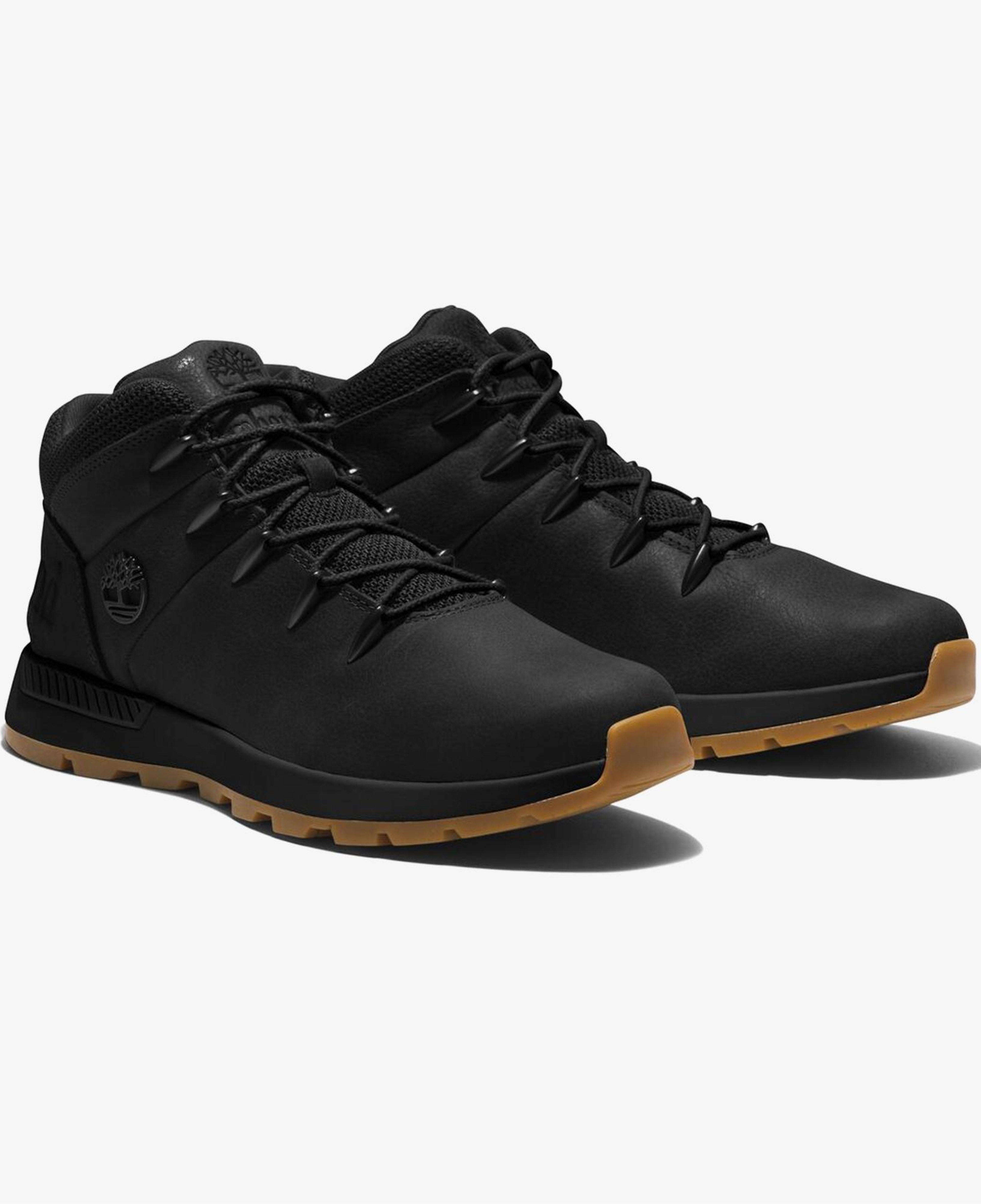 Timberland Sprint Trekker Mid Lace Up Erkek Siyah Bot