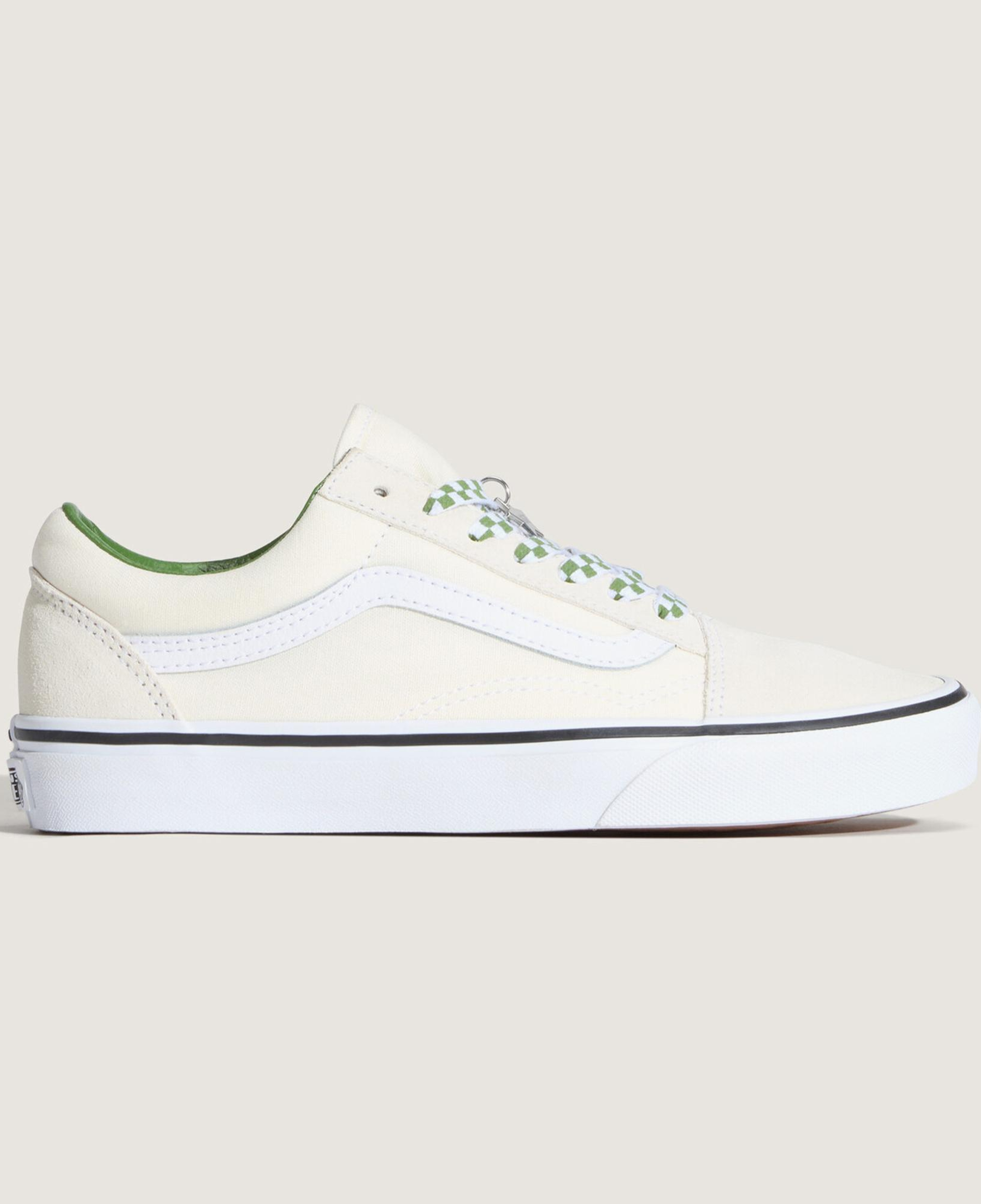 Vans Old Skool Kadın Yeşil/Beyaz Spor Ayakkabı