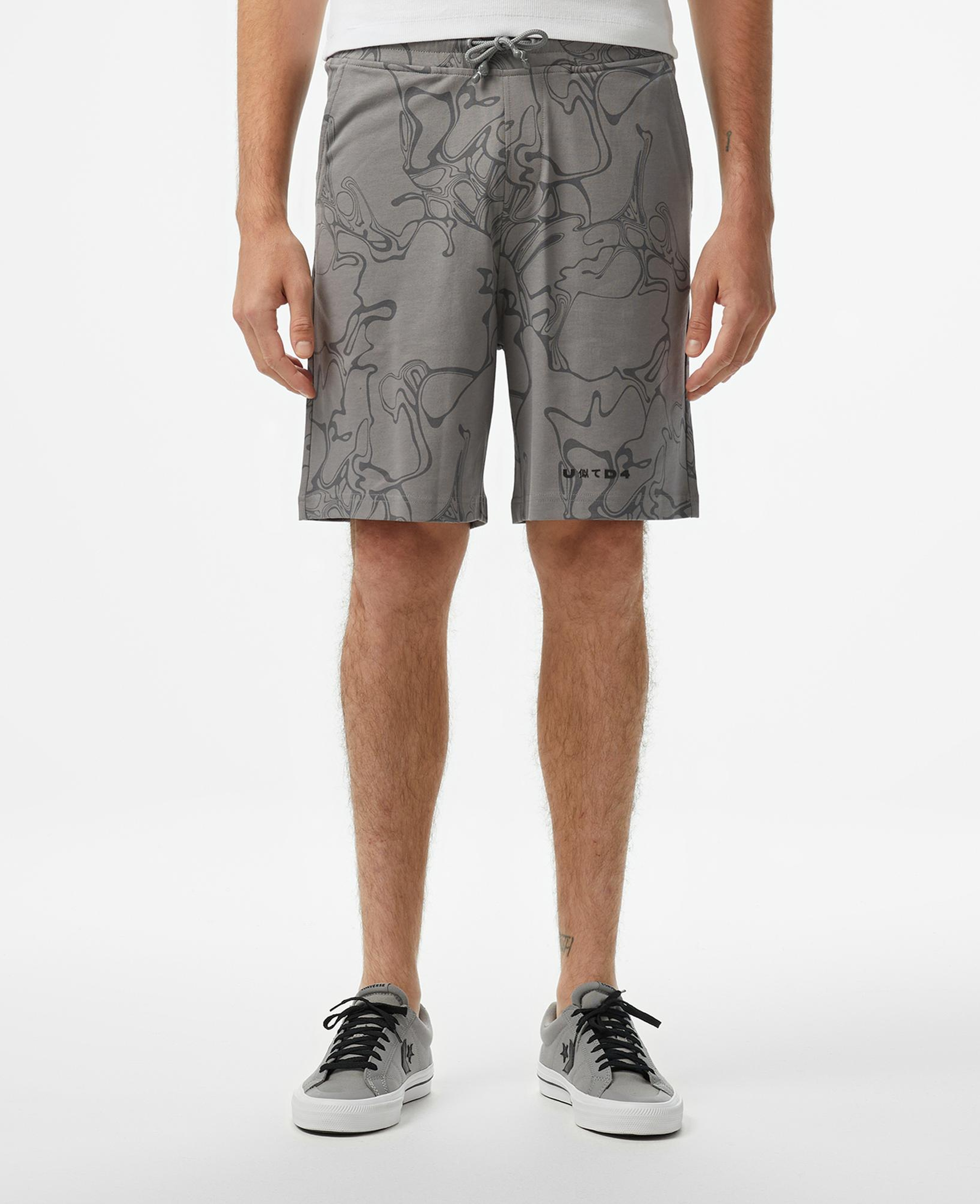 UNITED4 Erkek Gri Şort
