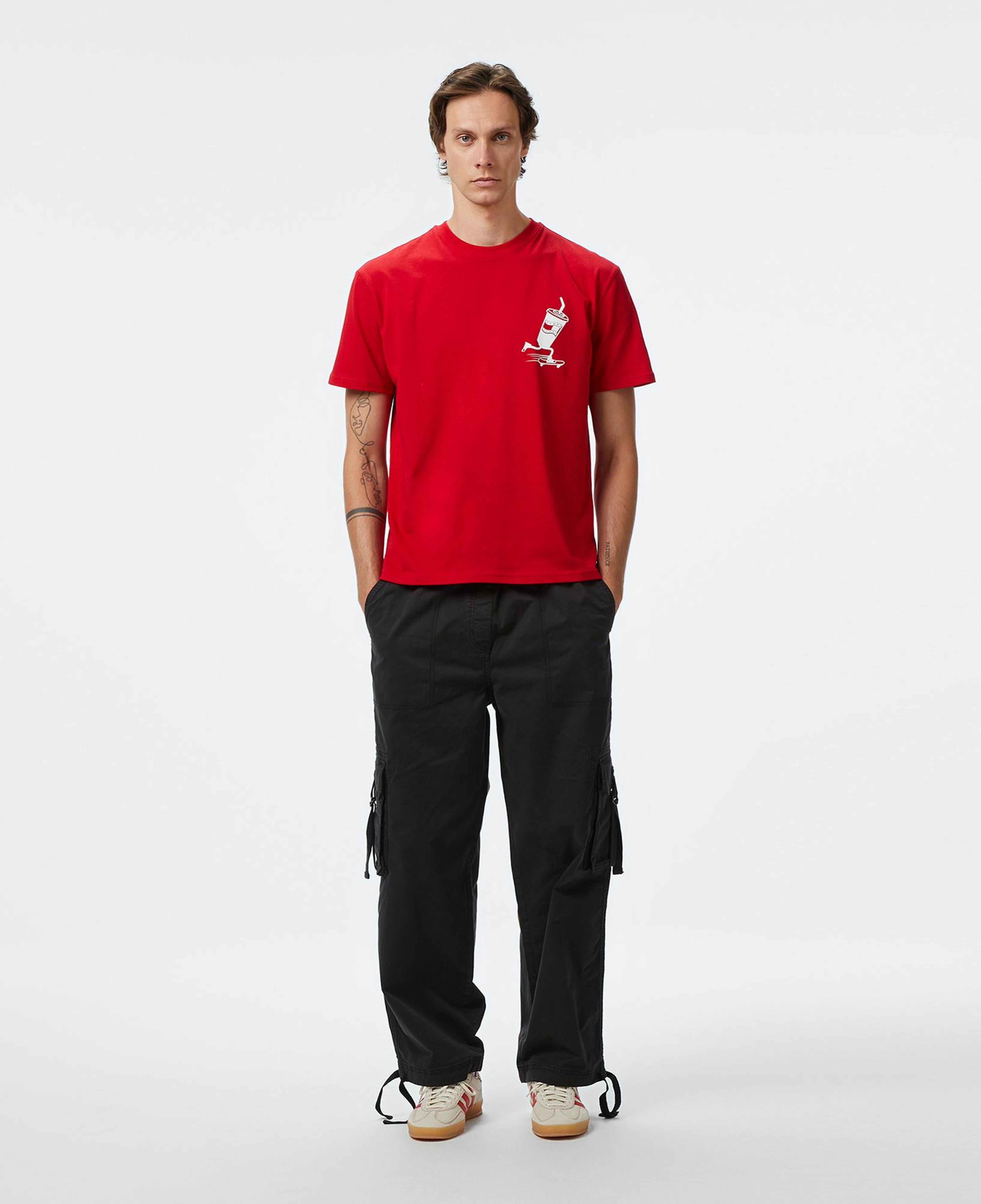 Tommy Hilfiger Back Logo Erkek Kırmızı T-Shirt