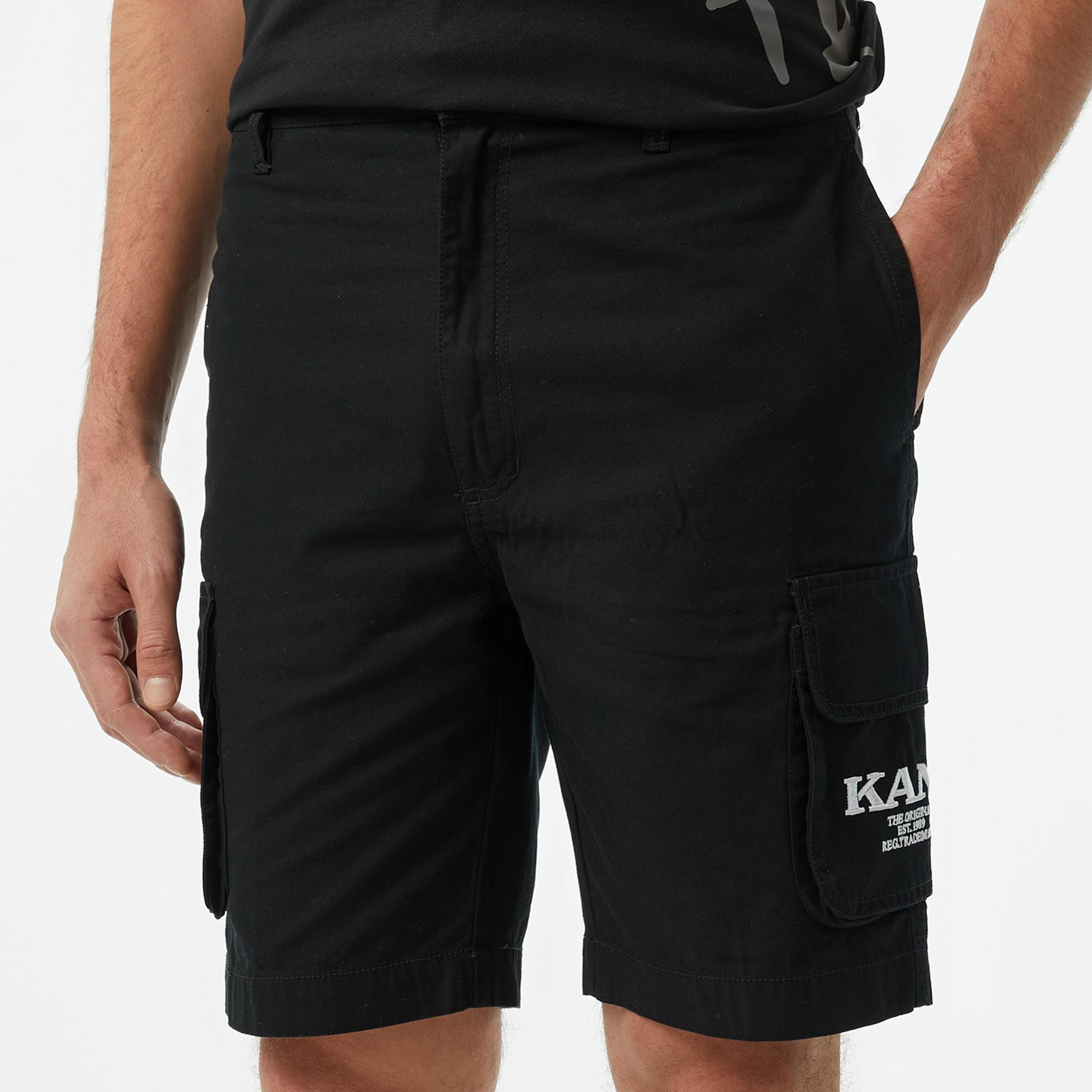 Karl Kani Retro Washed Cargo Erkek Yeşil Şort