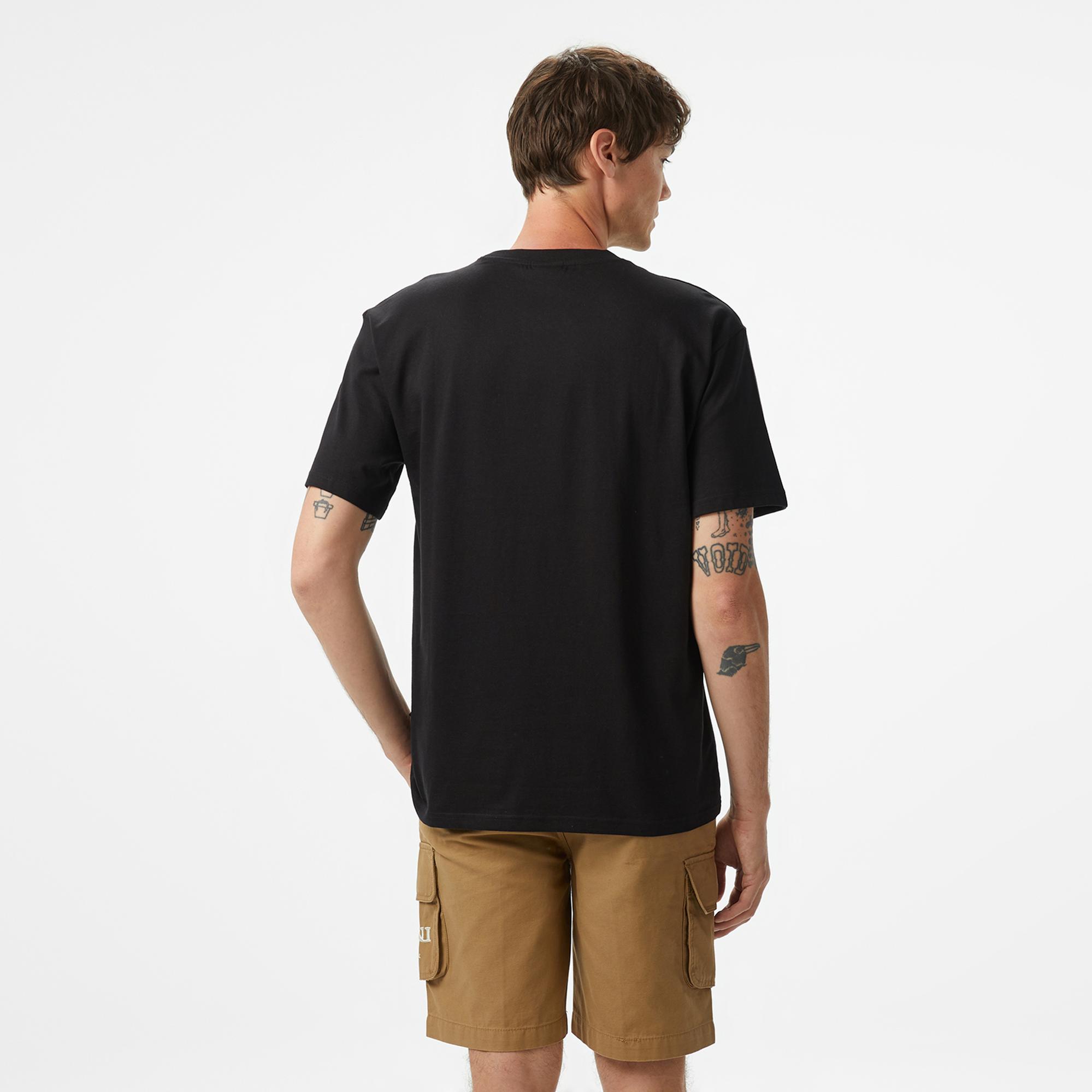 Karl Kani Woven Signature Airbush Amor Erkek Siyah T-Shirt