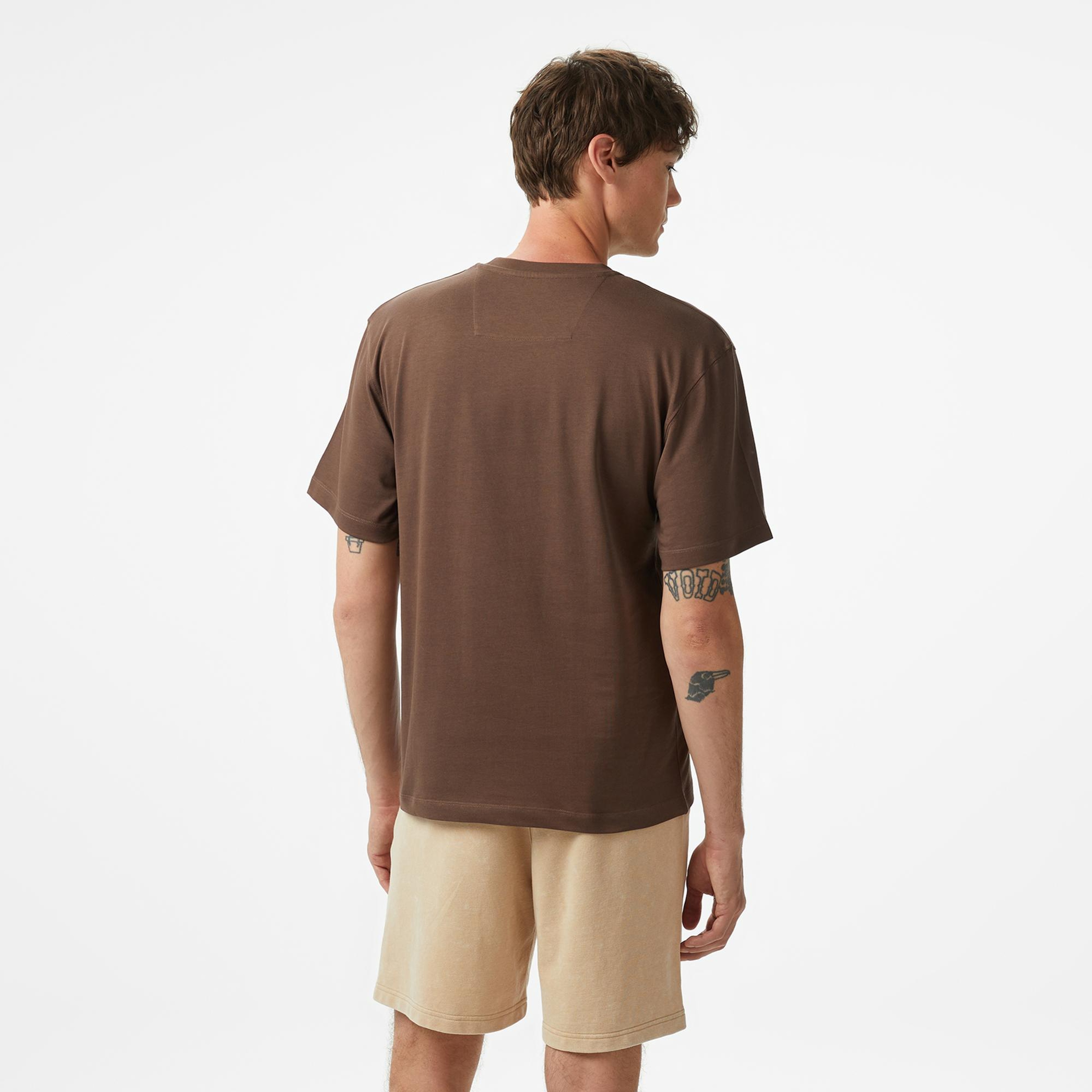 Sportempt Stm371 Erkek Kahverengi T-Shirt