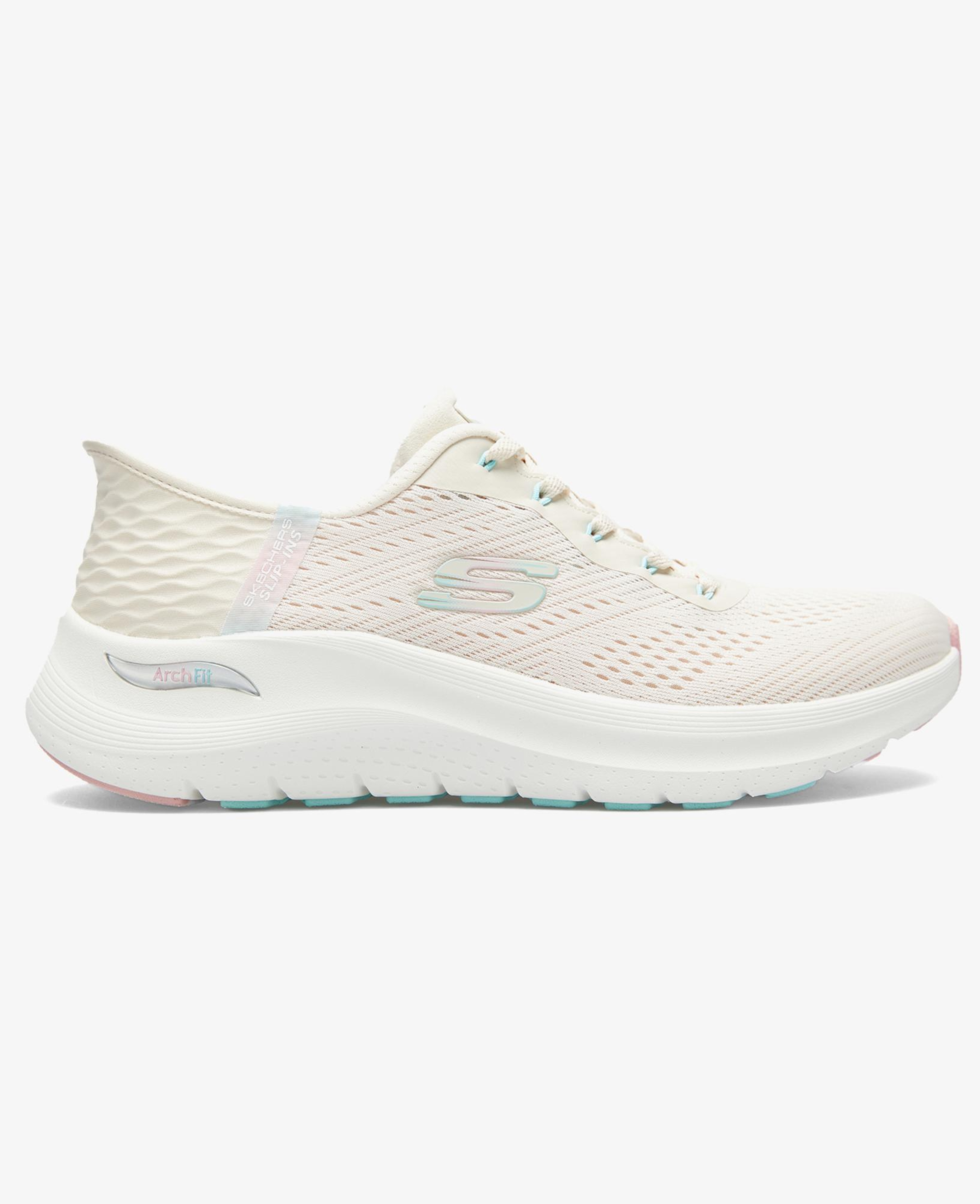 Skechers Arch Fit 2.0 Easy Chic Kadın Bej Spor Ayakkabı