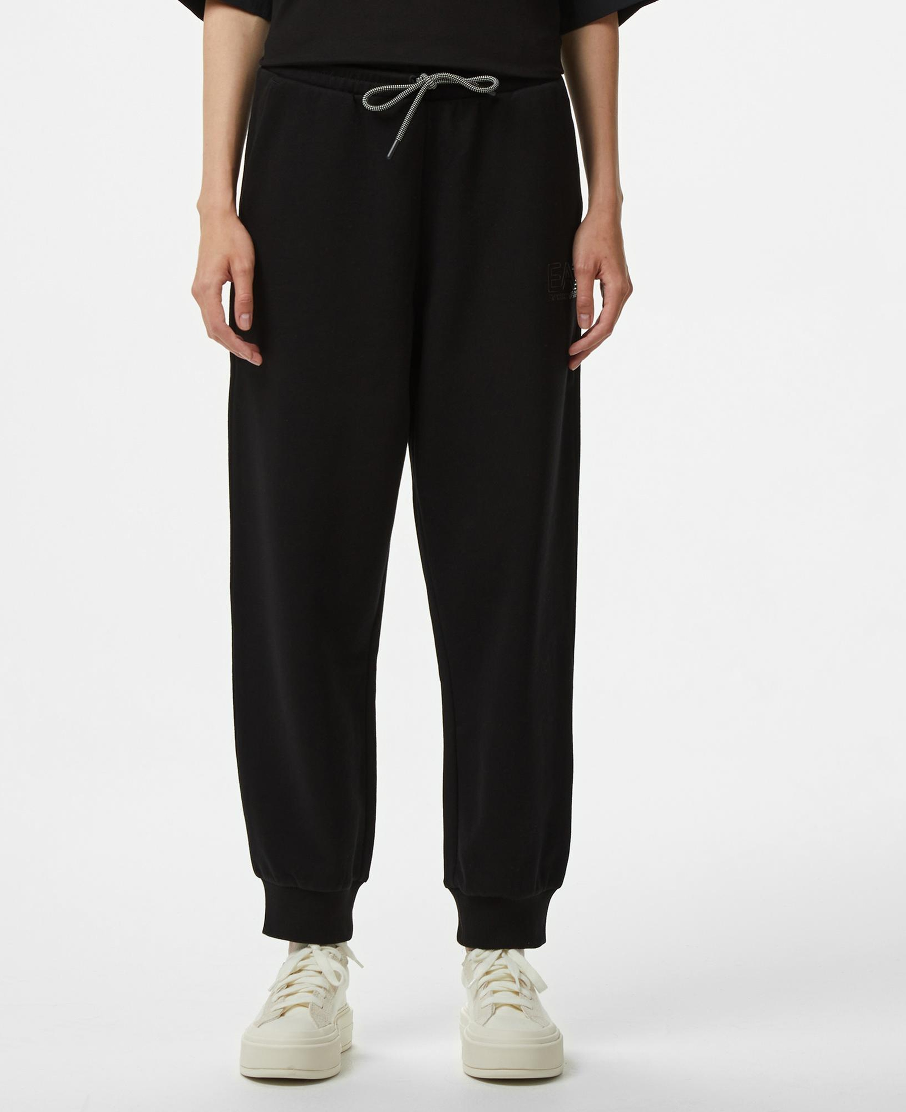 Emporio Armani Logo Kadın Siyah Eşofman Altı