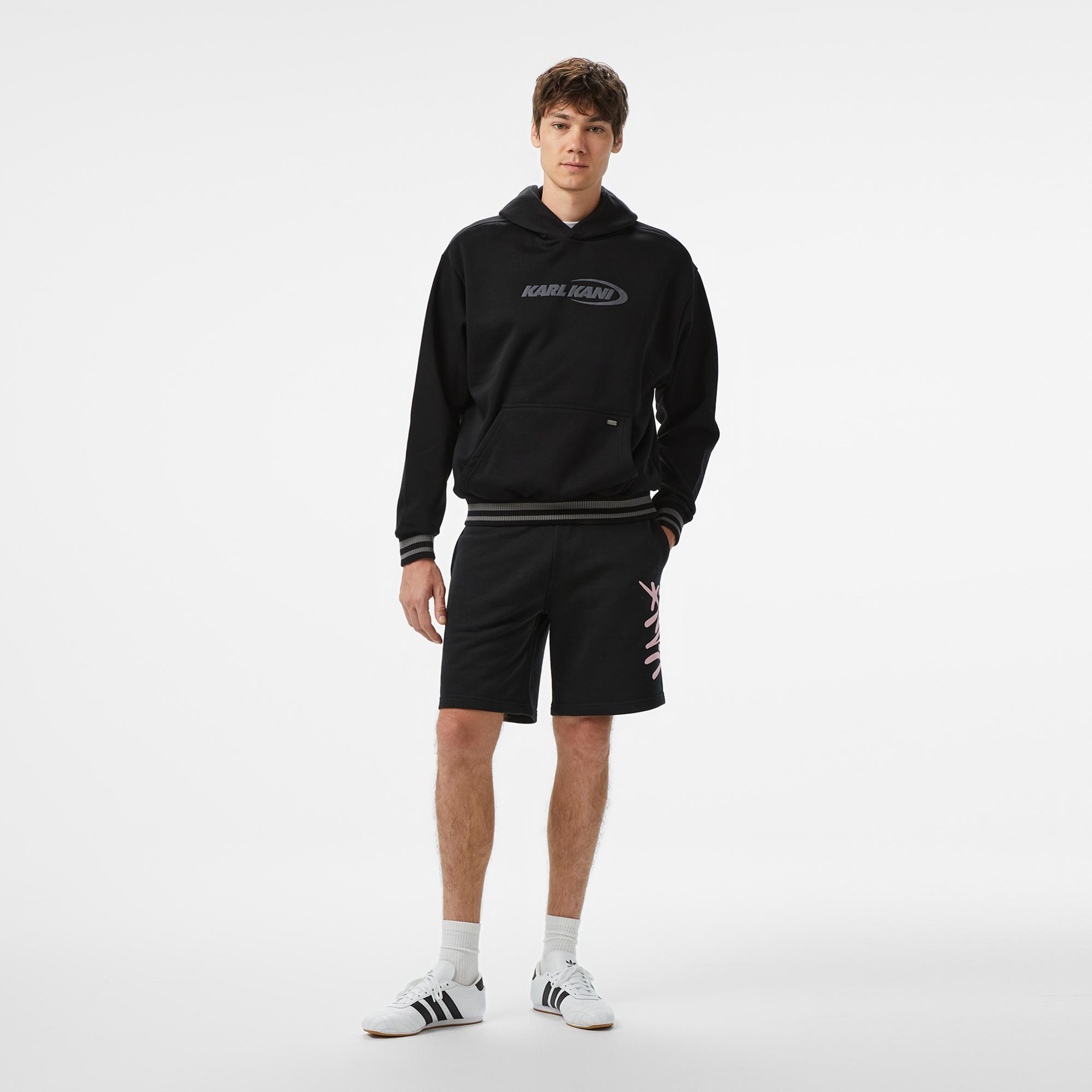 Karl Kani Ellipse Erkek Siyah Hoodie