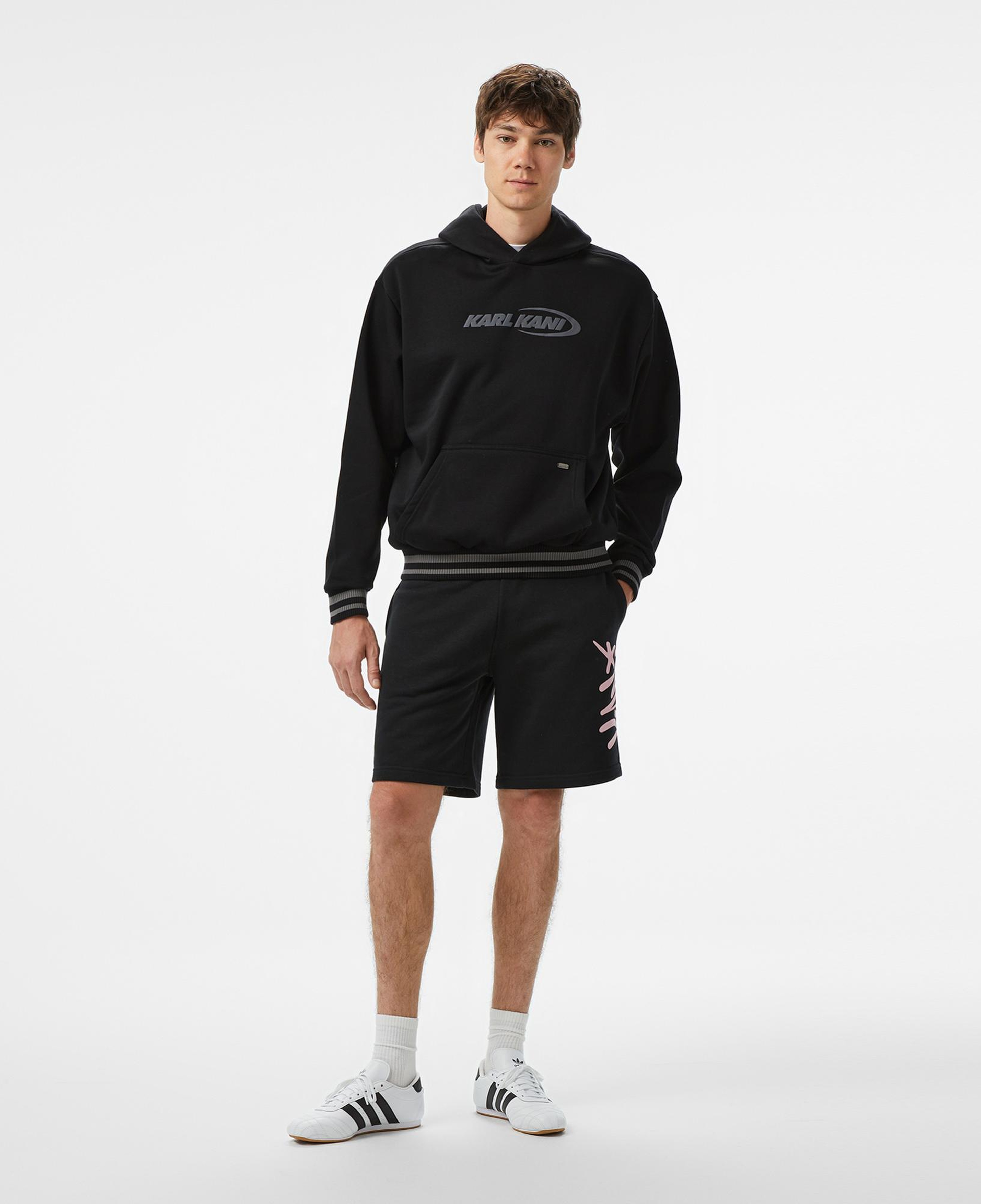 Karl Kani Ellipse Erkek Siyah Hoodie