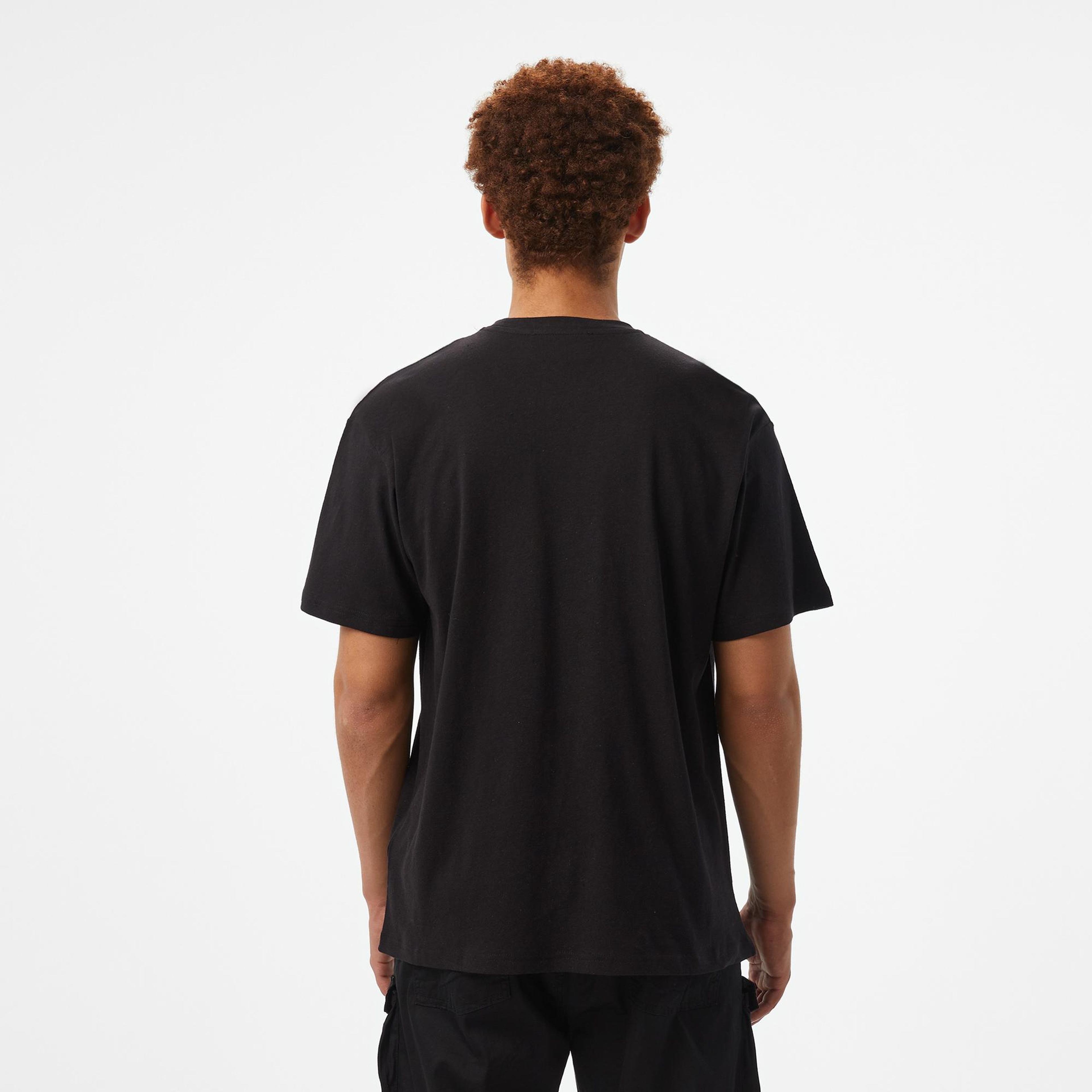 Storyf of Angels Rock N Roll Gold Linen Erkek Siyah T-Shirt