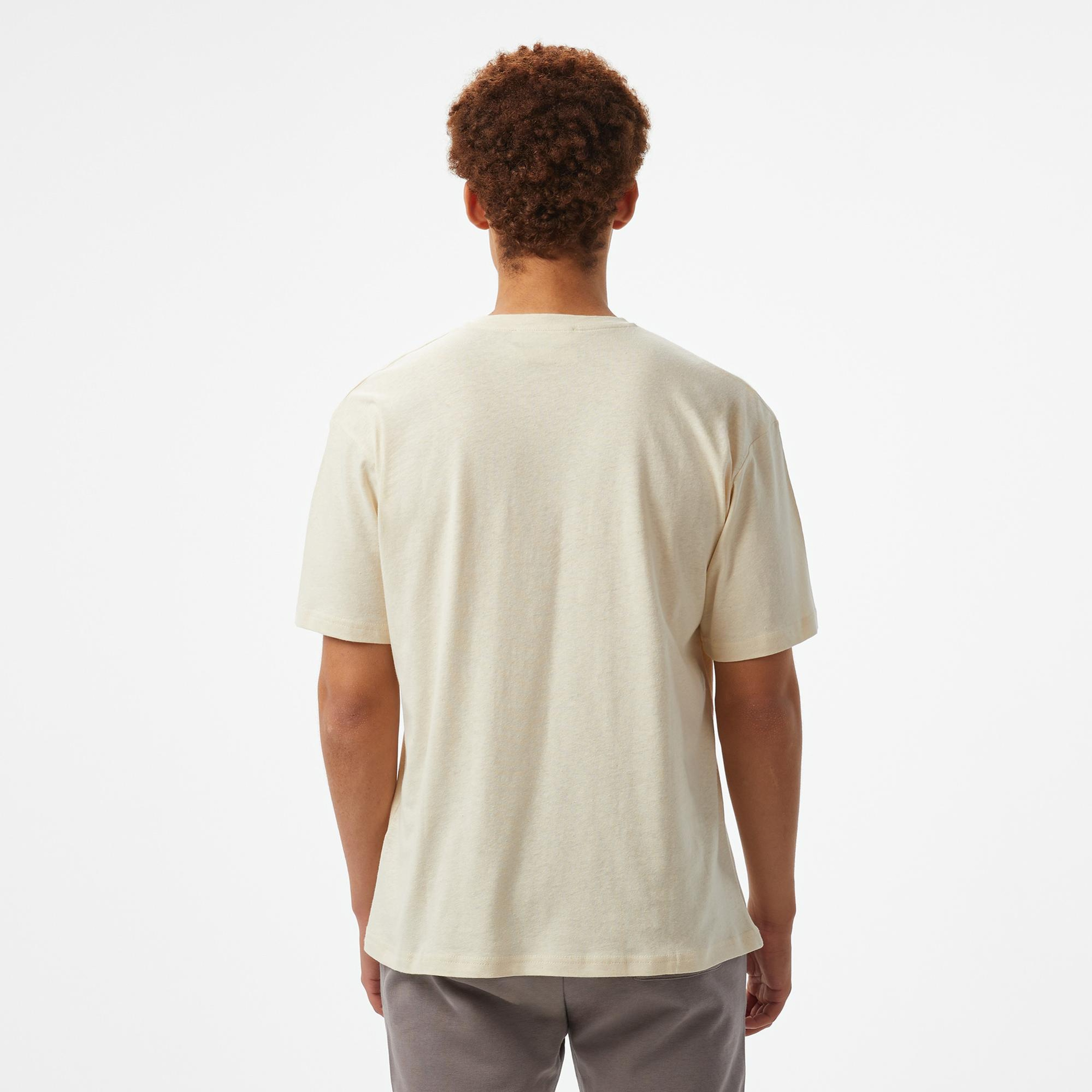 Storyf of Angels Rock N Roll Gold Linen Erkek Bej T-Shirt