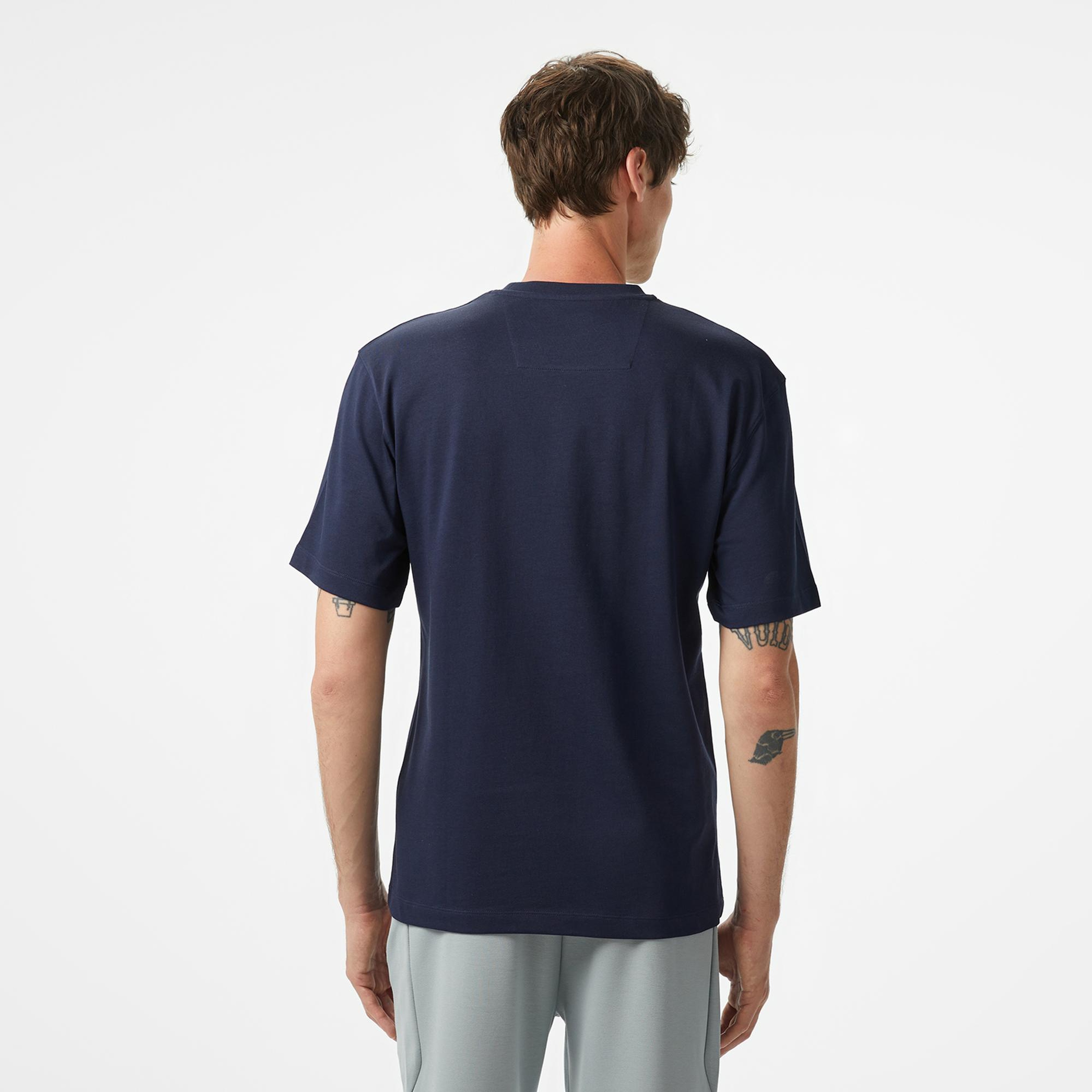 Sportempt Stm371 Erkek Lacivert T-Shirt