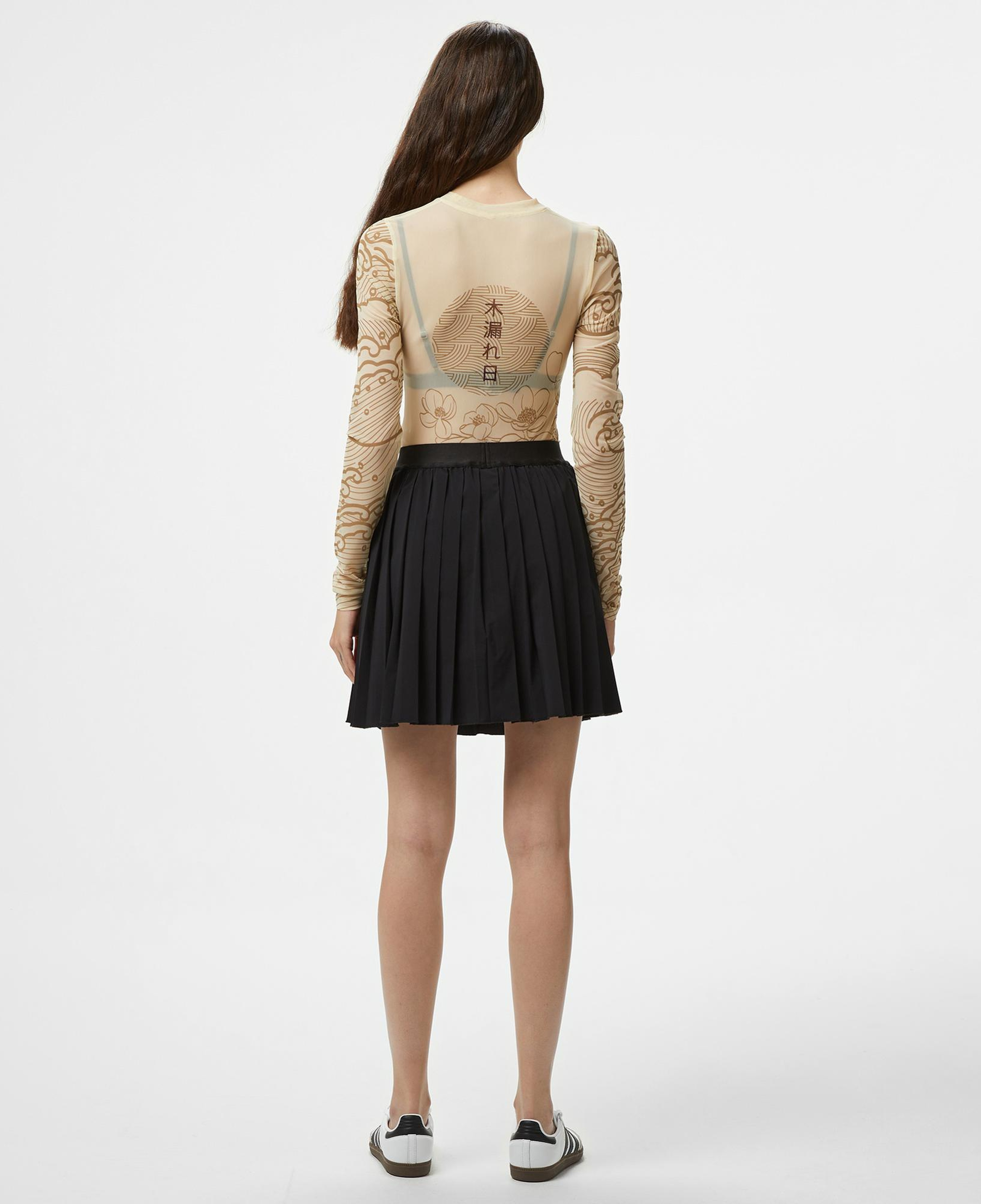 UNITED4 Kadın Siyah Etek