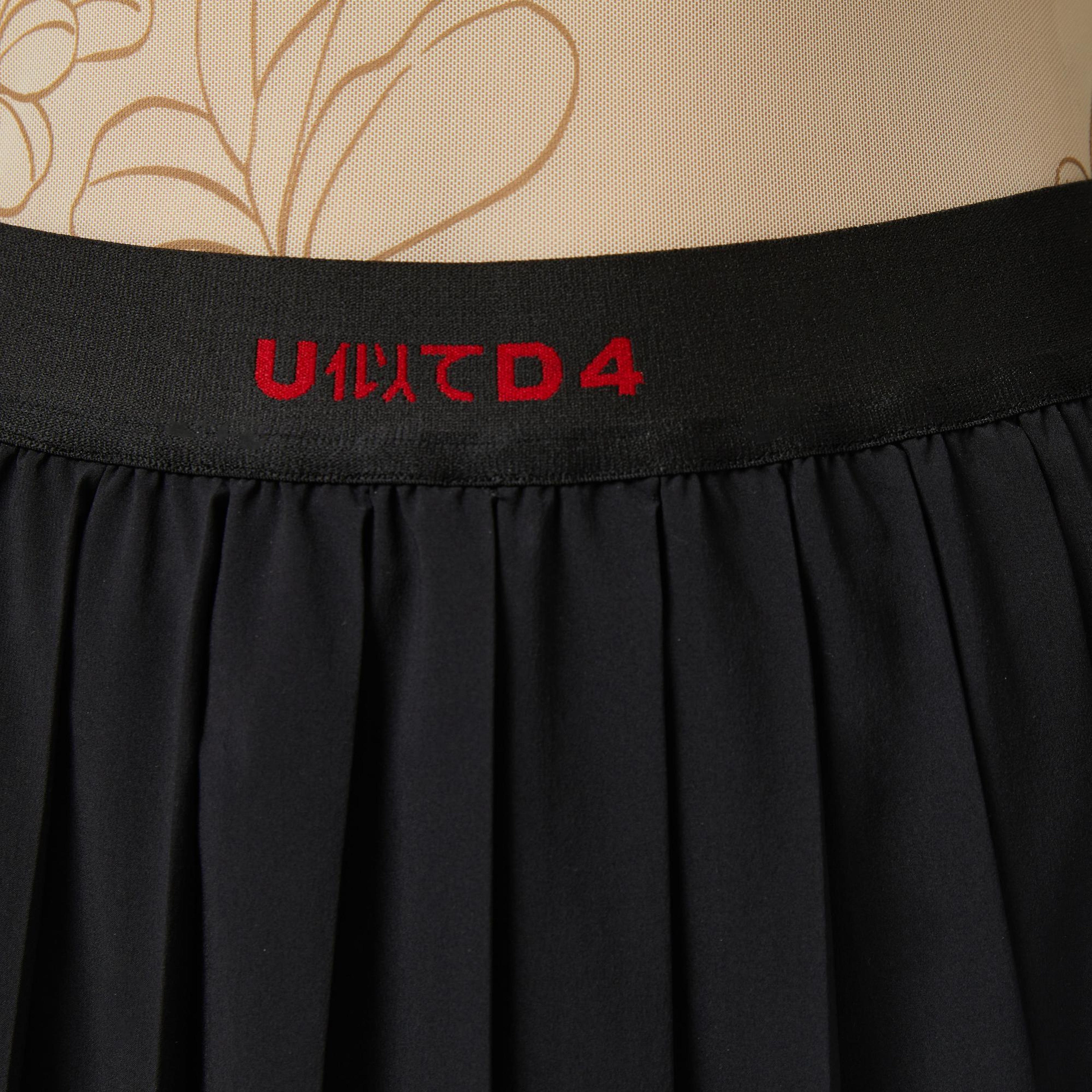 UNITED4 Kadın Siyah Etek