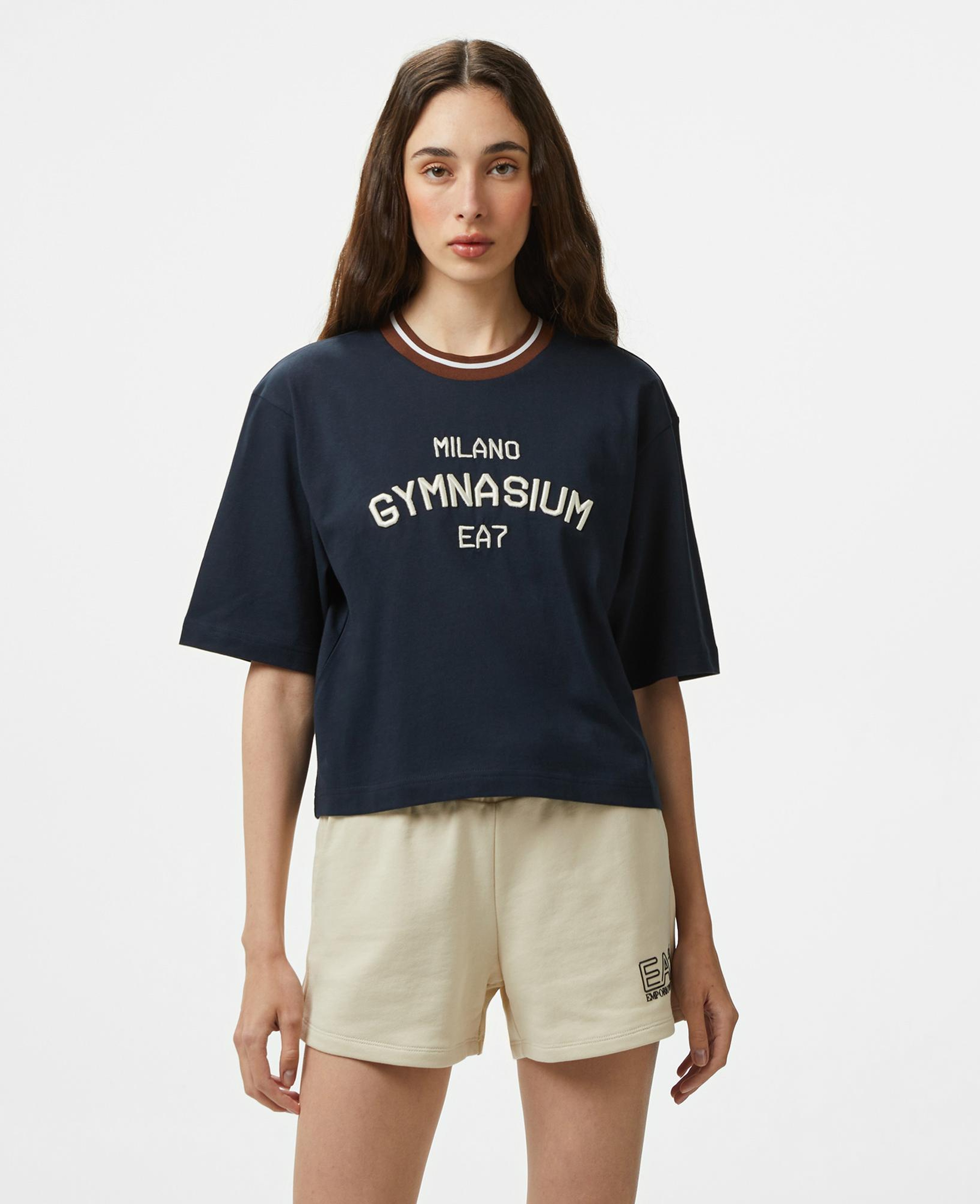 Emporio Armani Regular Fit Kadın Siyah Polo