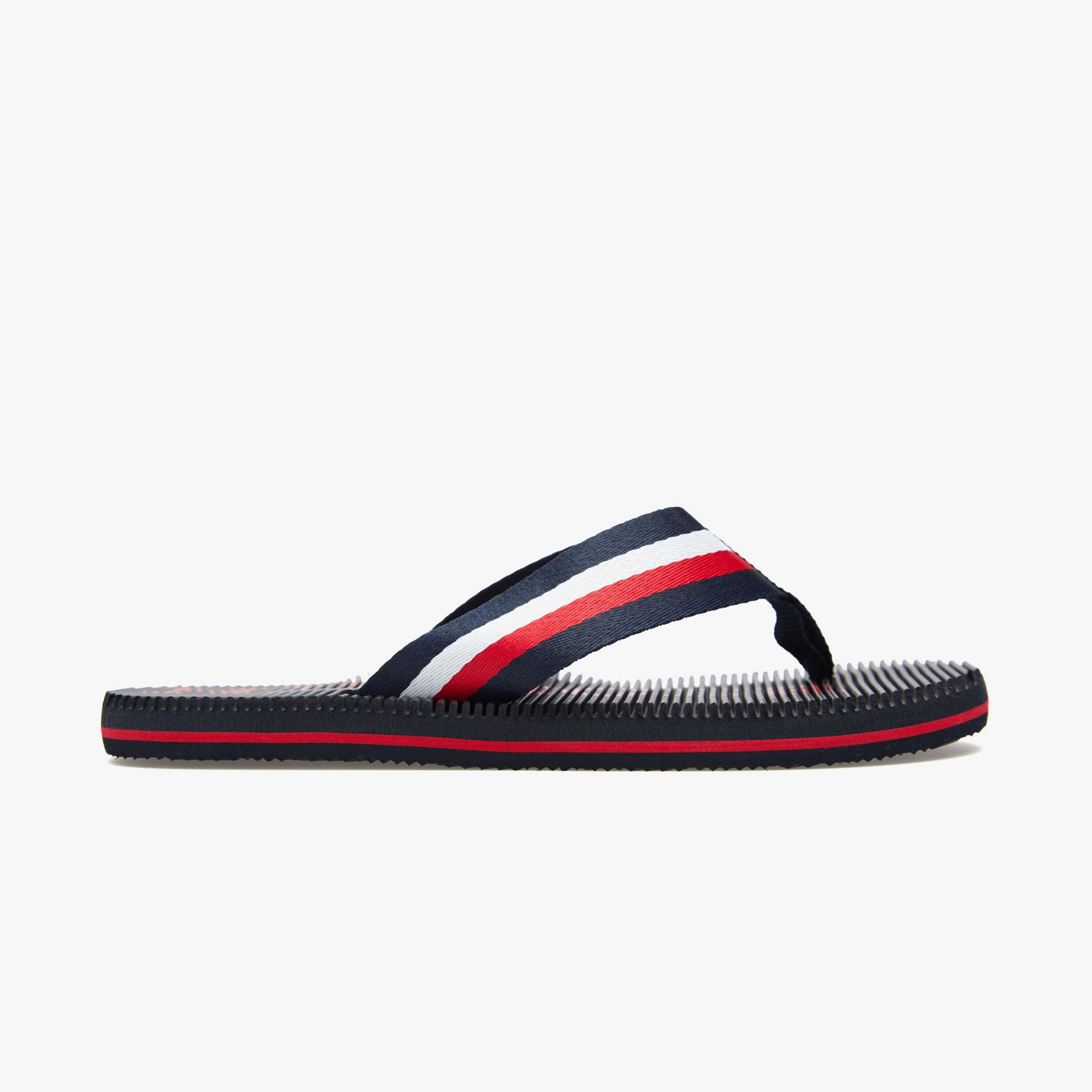 Tommy Hilfiger Logo Massage Erkek Lacivert Terlik