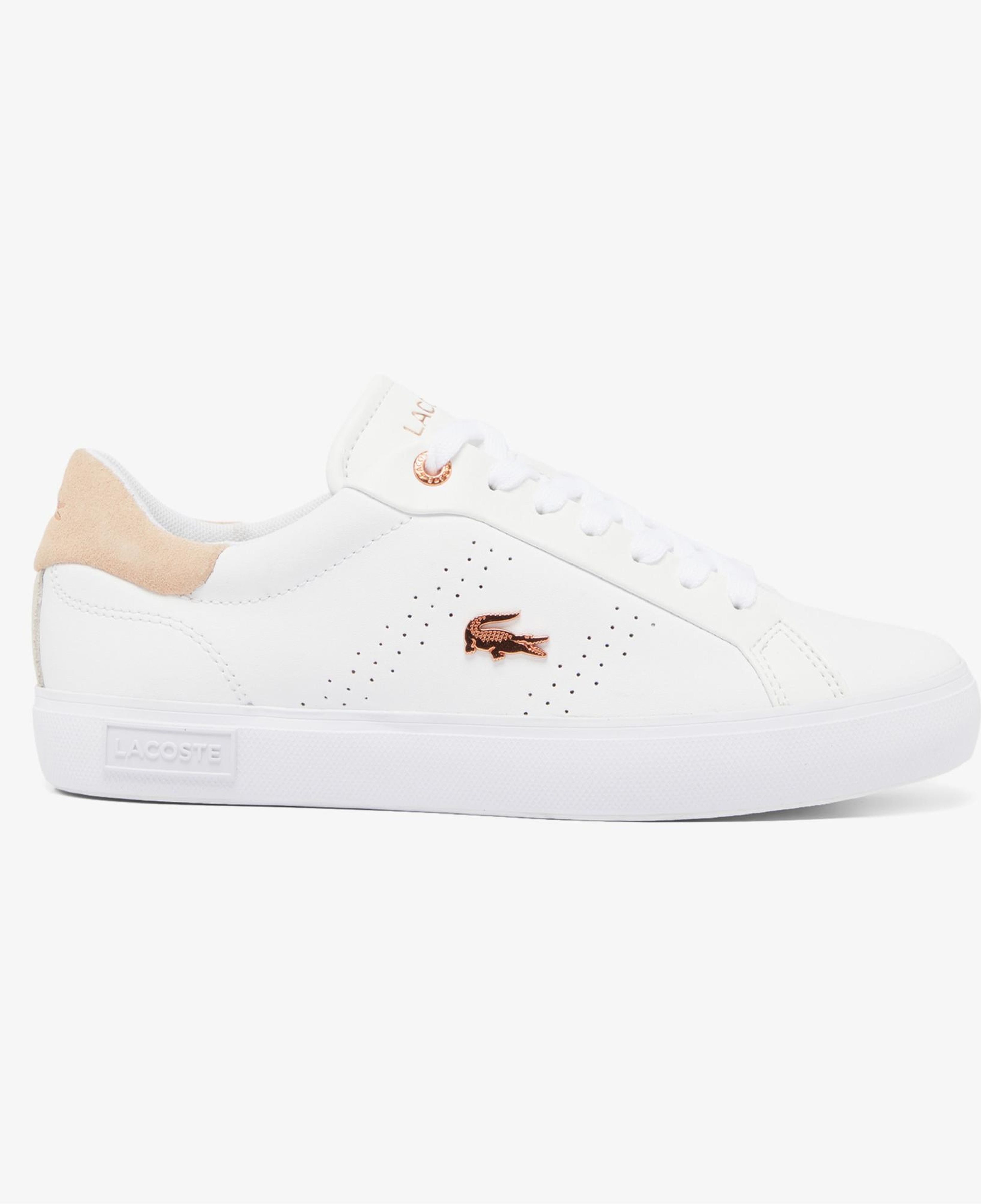Lacoste Powercourt 2.0 Kadın Beyaz Sneaker