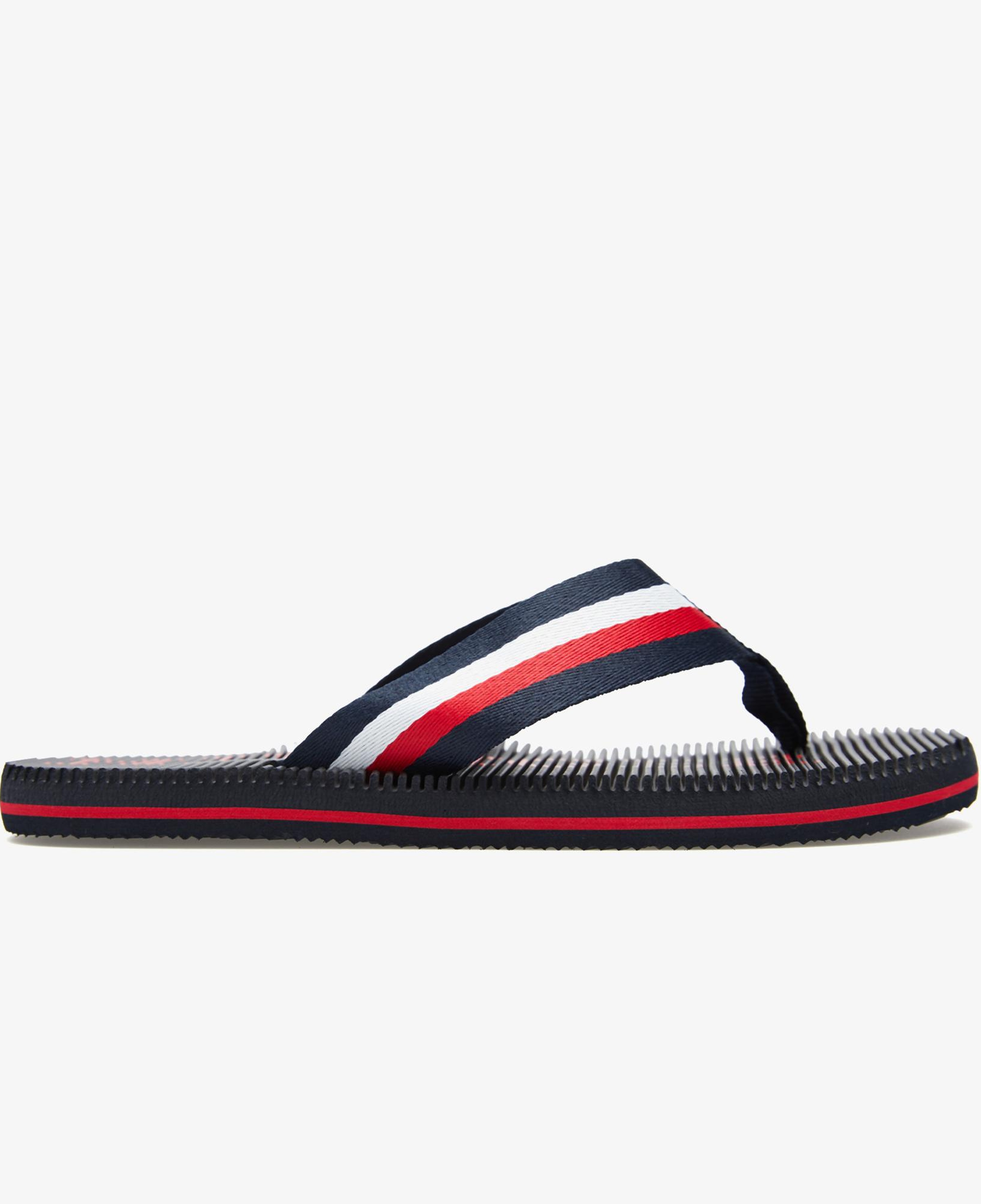 Tommy Hilfiger Logo Massage Erkek Lacivert Terlik