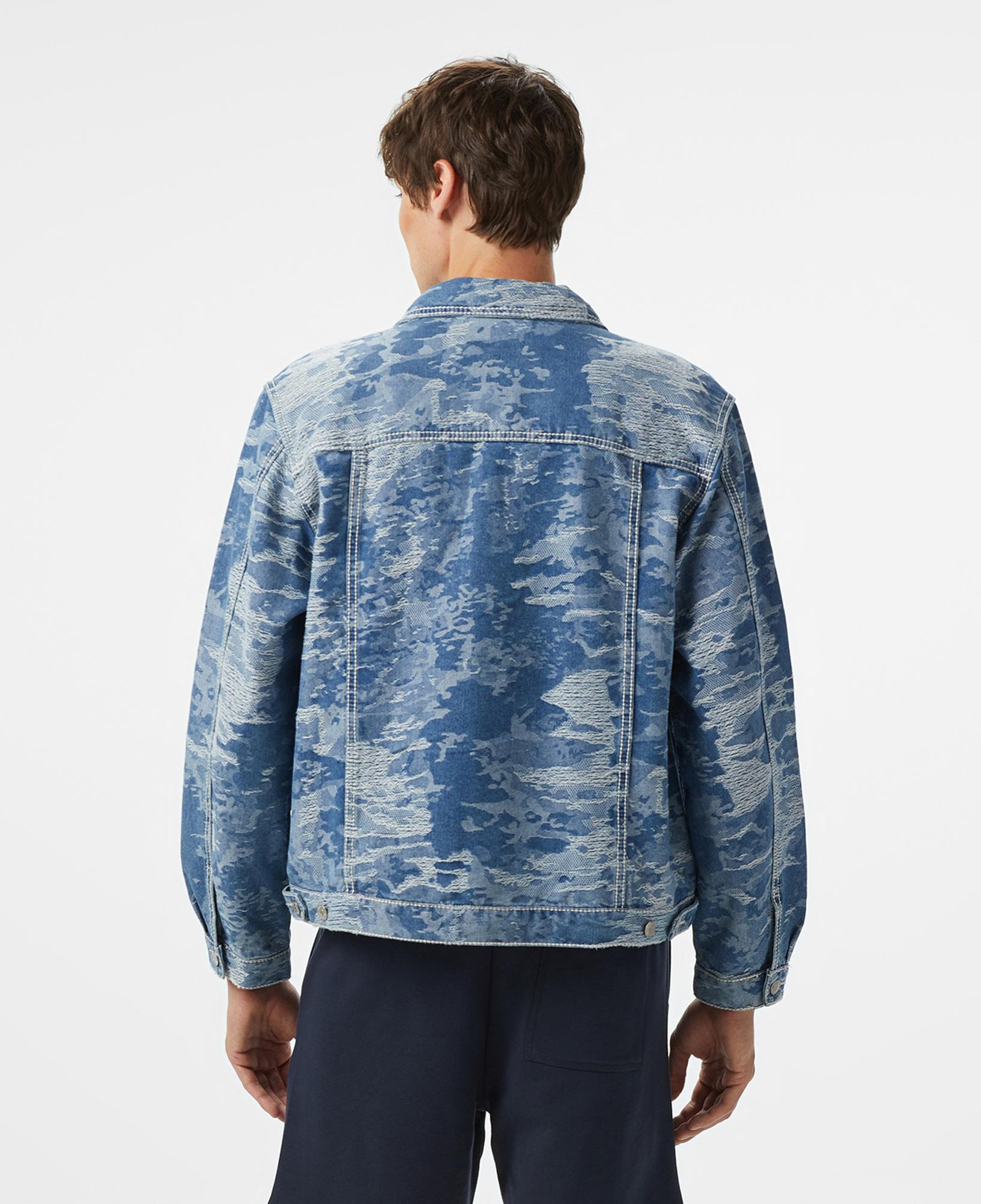 Karl Kani Distess Camo Erkek Mavi Ceket