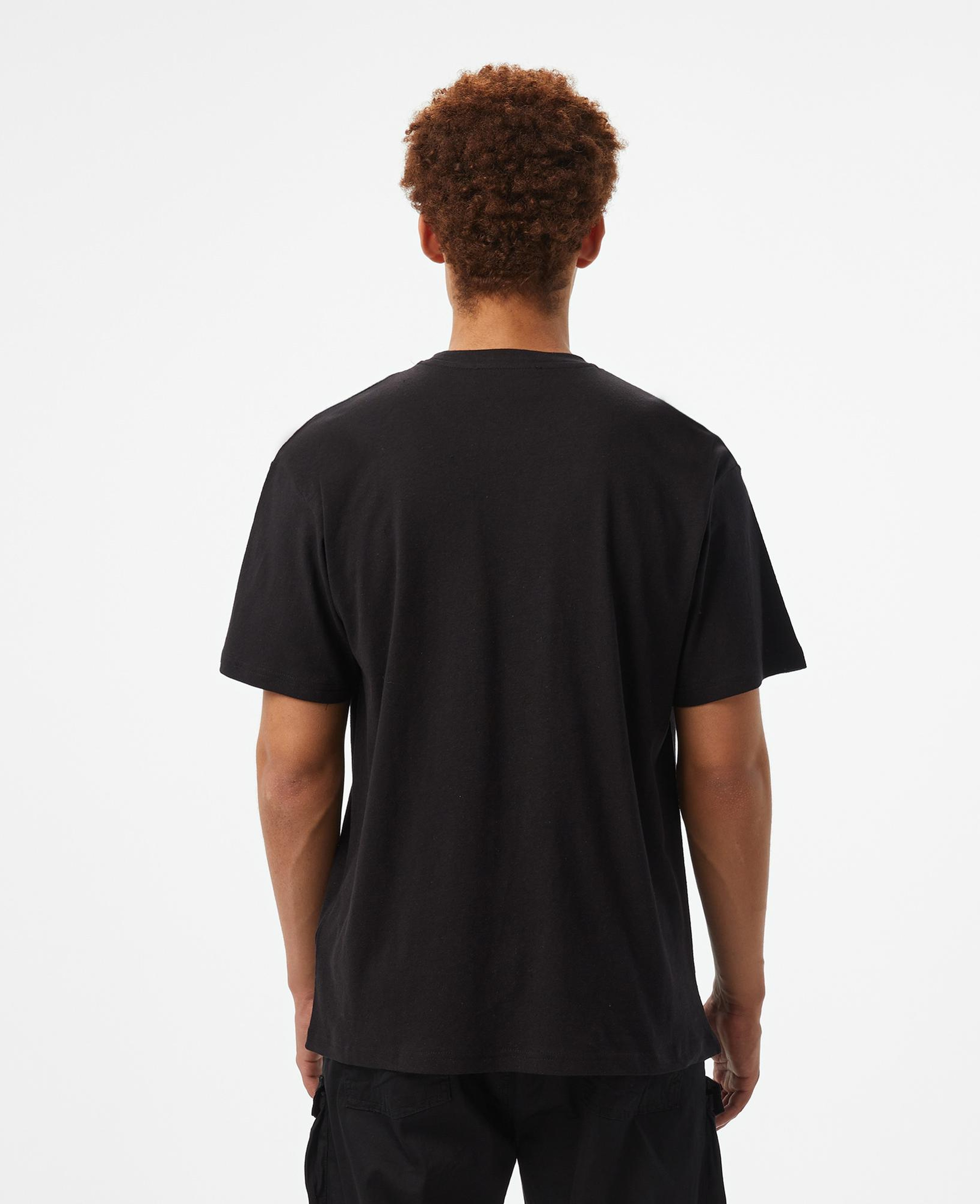 Storyf of Angels Rock N Roll Gold Linen Erkek Siyah T-Shirt