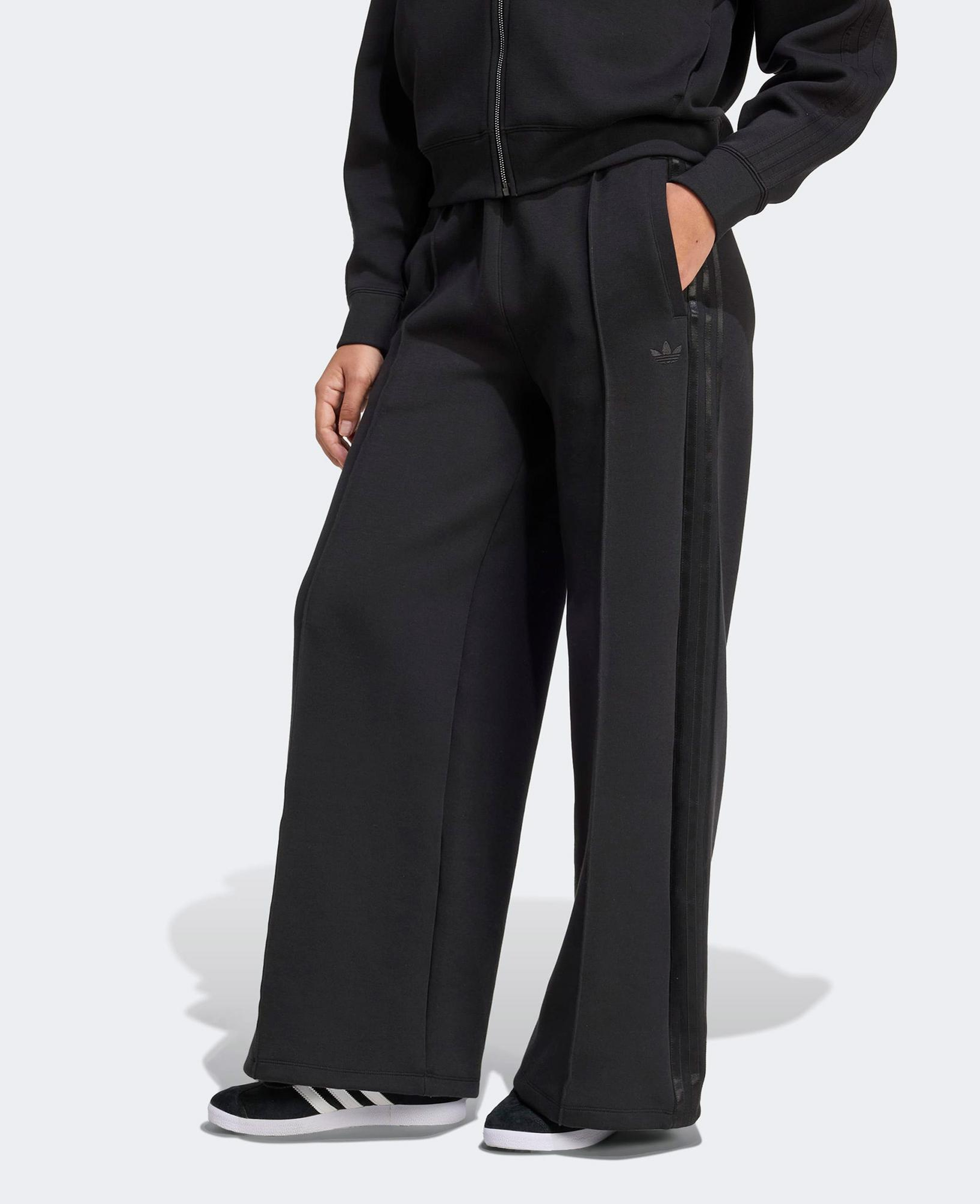 adidas Adicolor Spacer 3-Stripes Kadın Siyah Pantolon