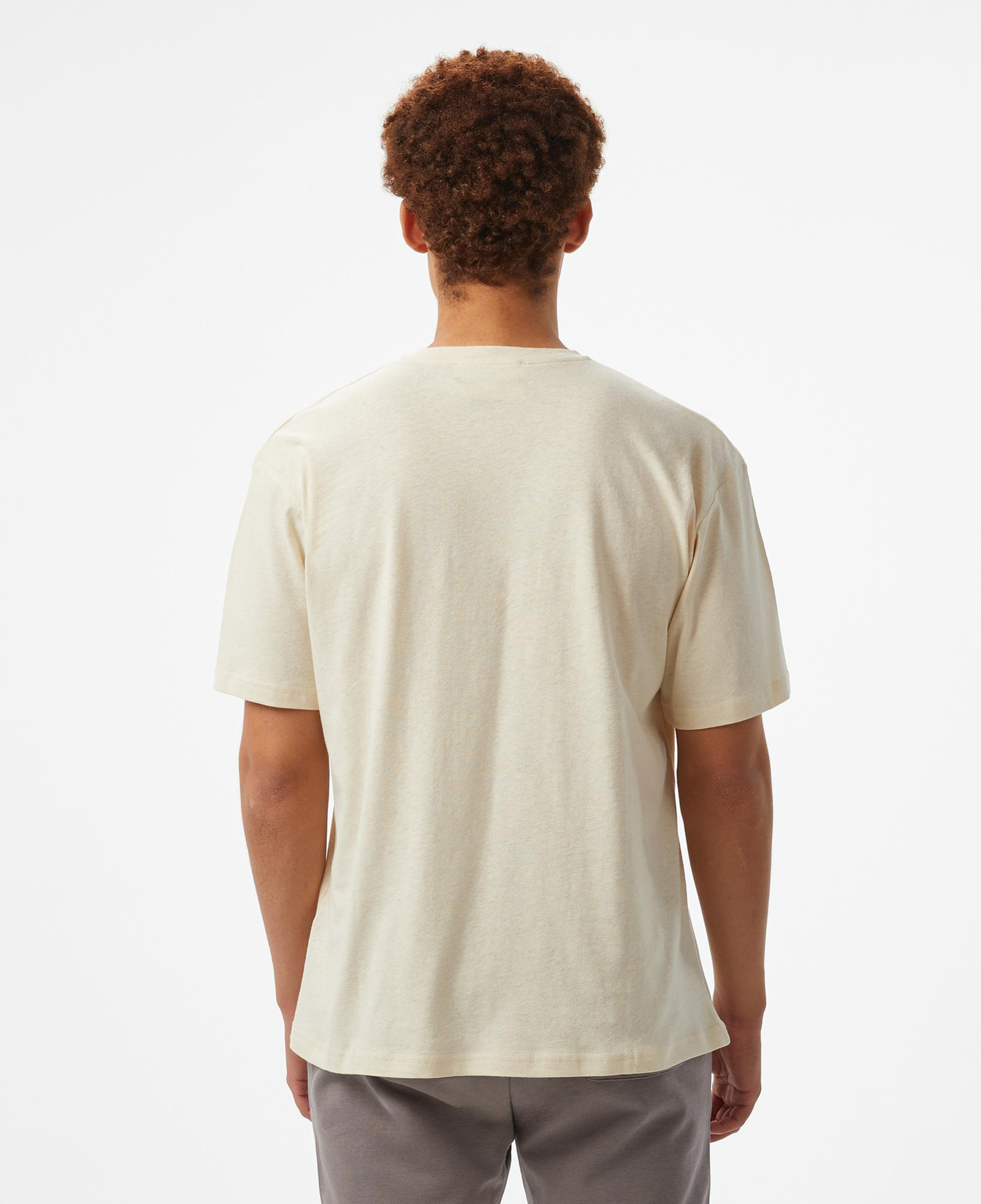 Storyf of Angels Rock N Roll Gold Linen Erkek Bej T-Shirt