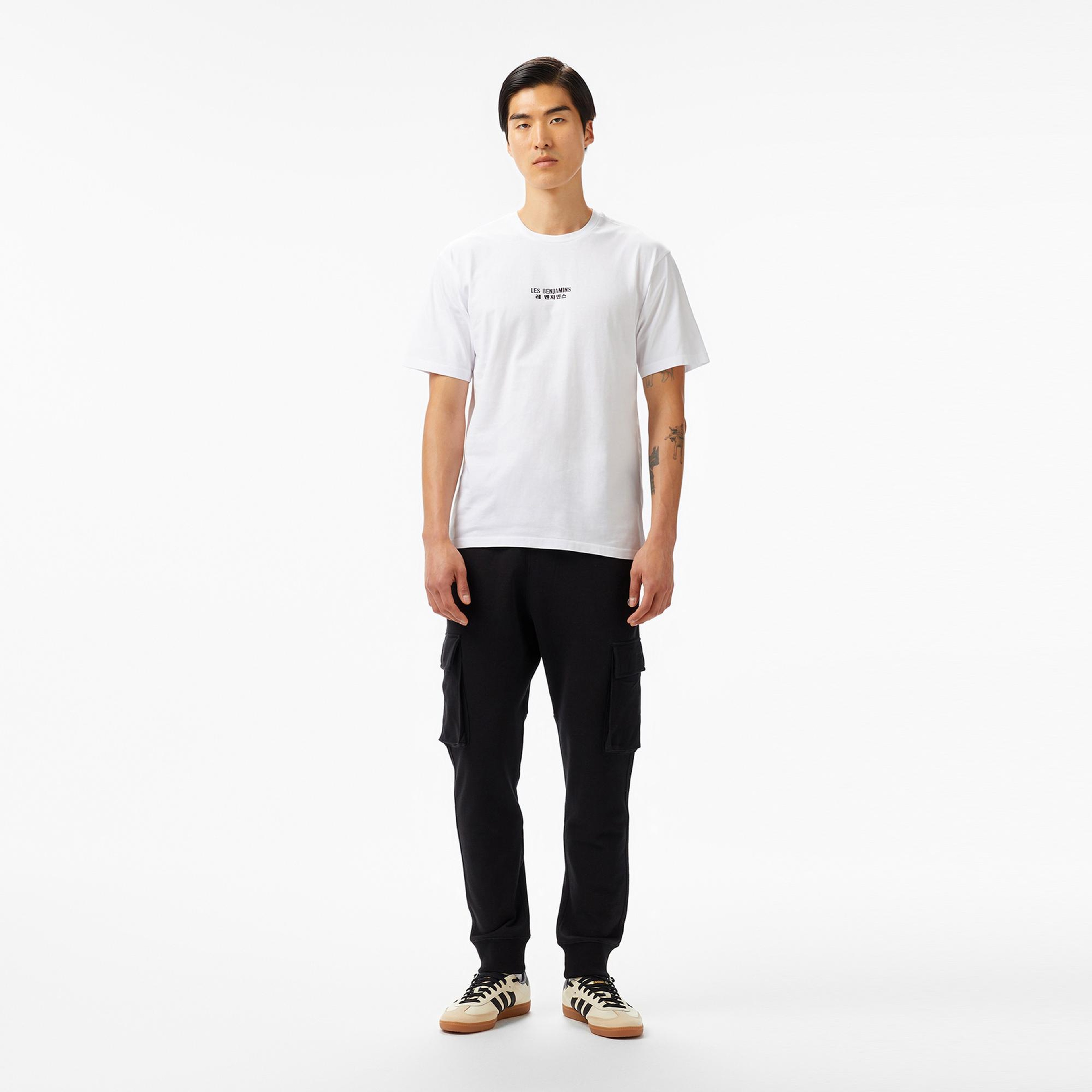 Les Benjamins Erkek Beyaz T-Shirt