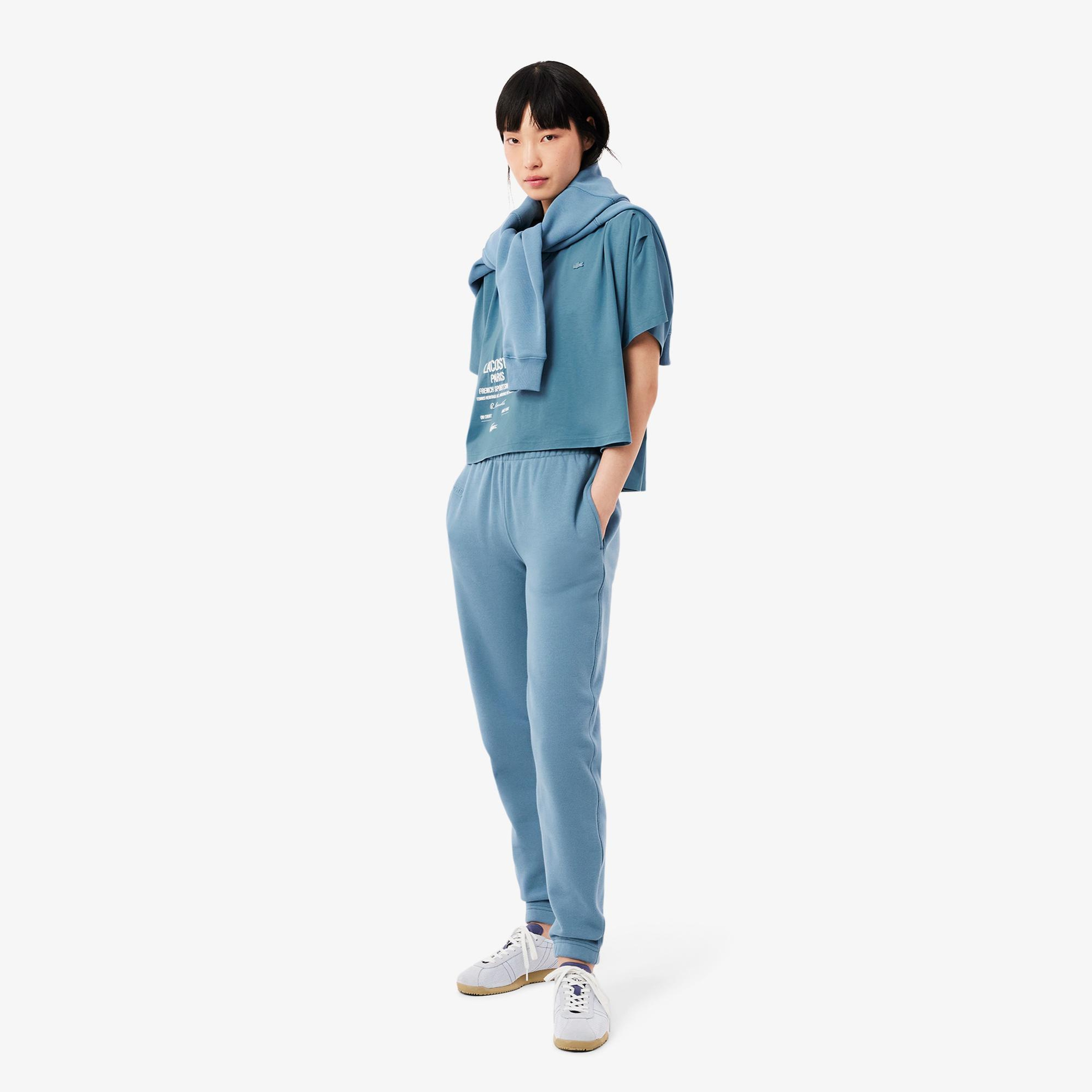 Lacoste Batwing Kadın Mavi T-Shirt