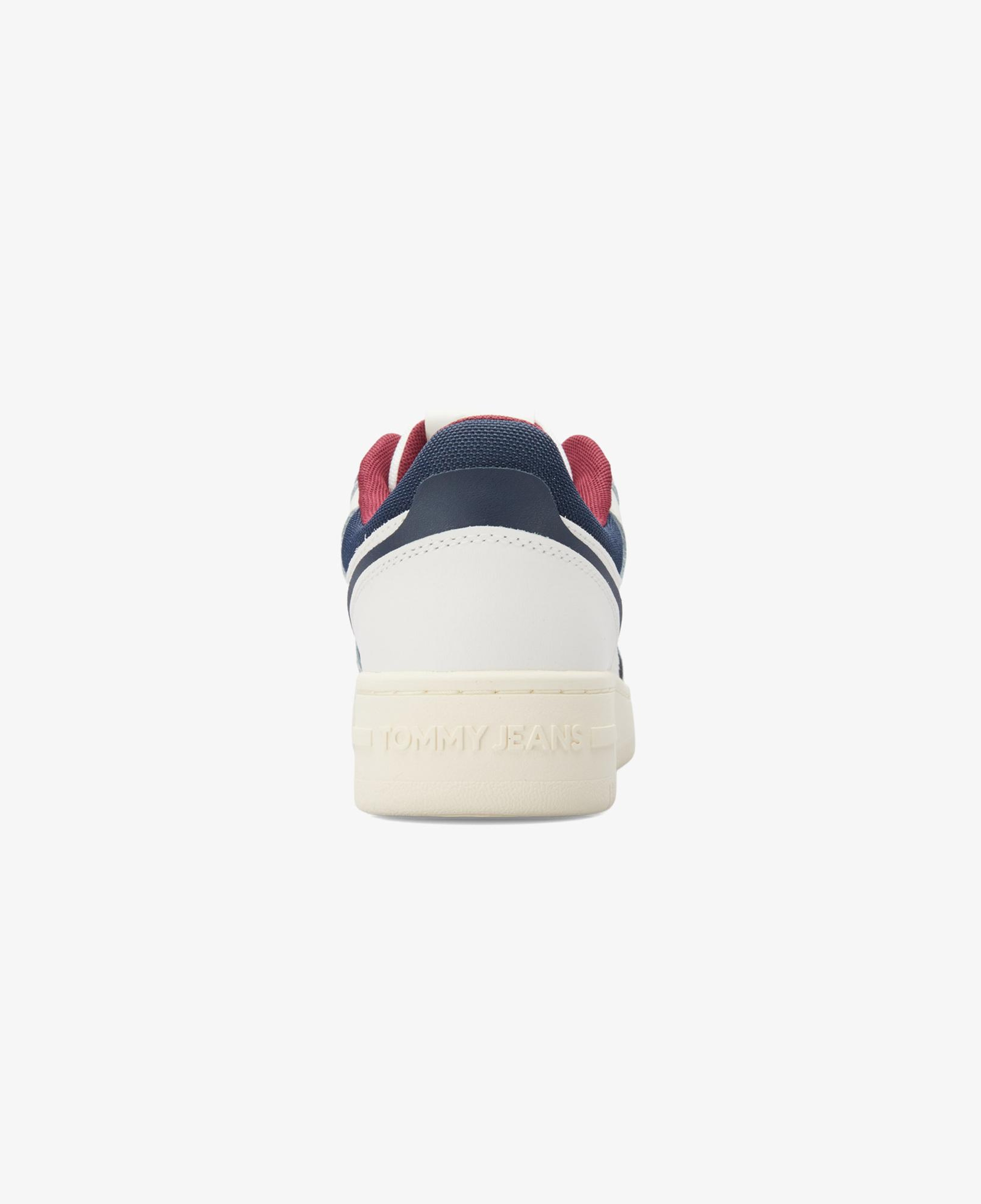 Tommy Hilfiger Fine Cleat Retro Basketball Erkek Beyaz Spor Ayakkabı