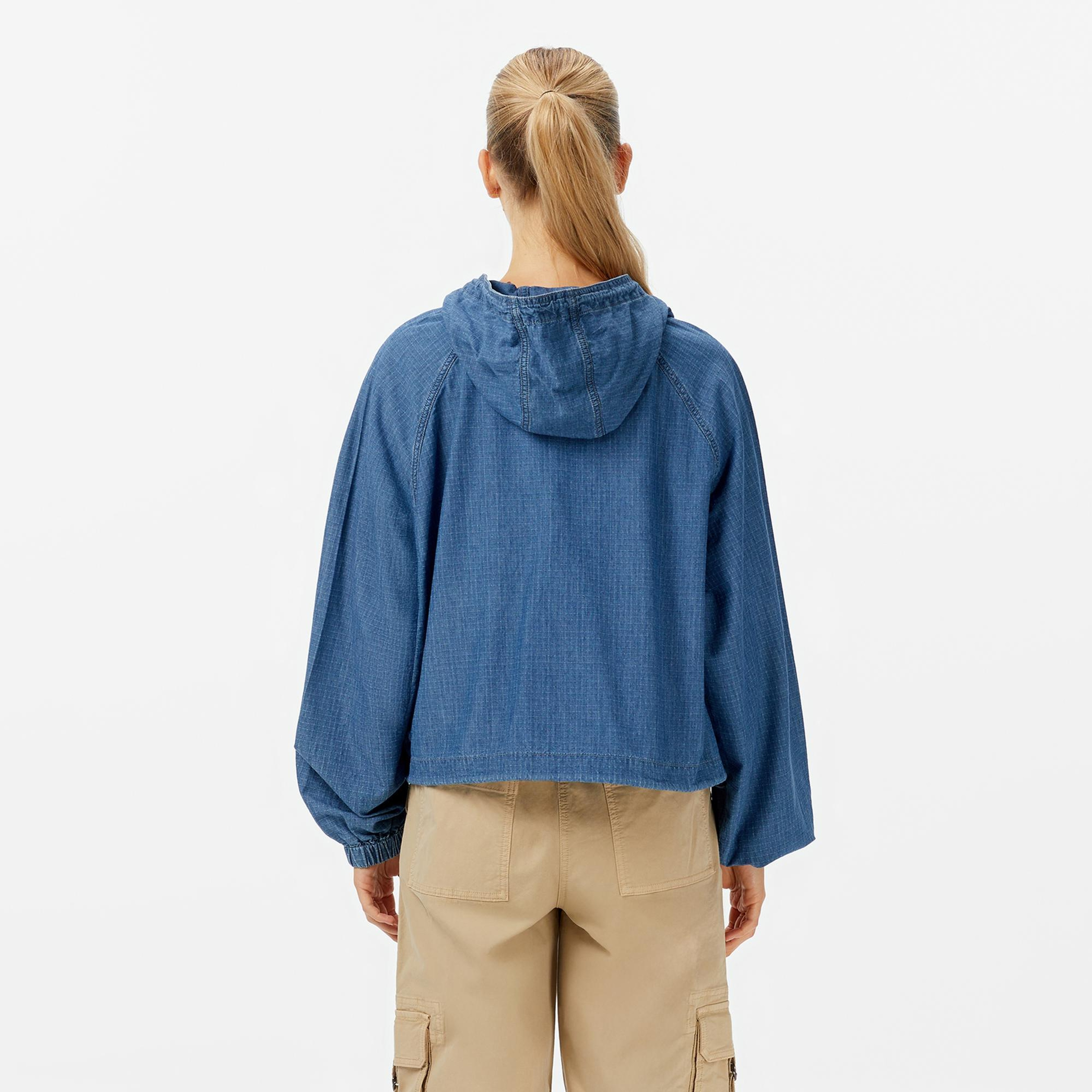 Tommy Jeans Kadın Mavi Ceket