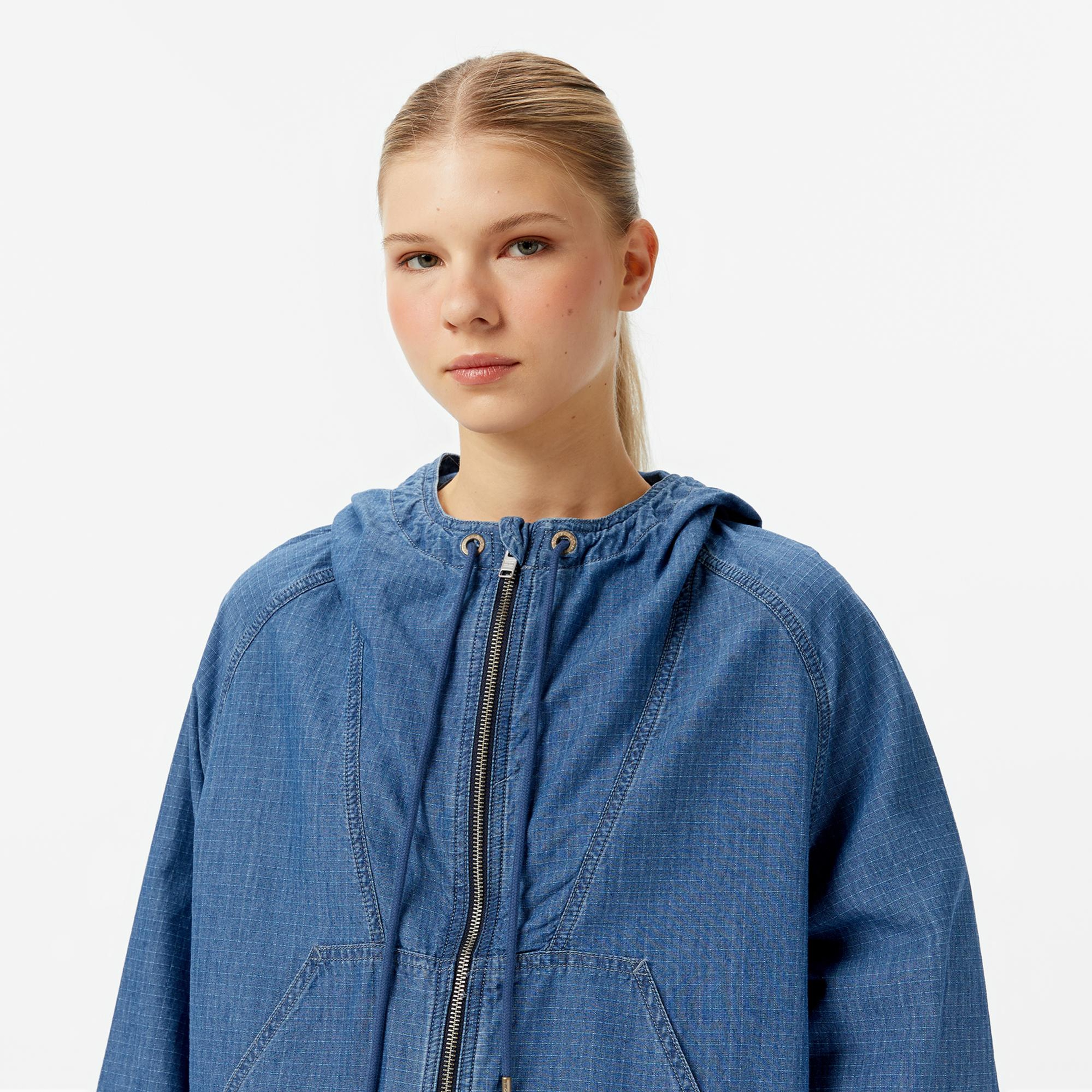 Tommy Jeans Kadın Mavi Ceket