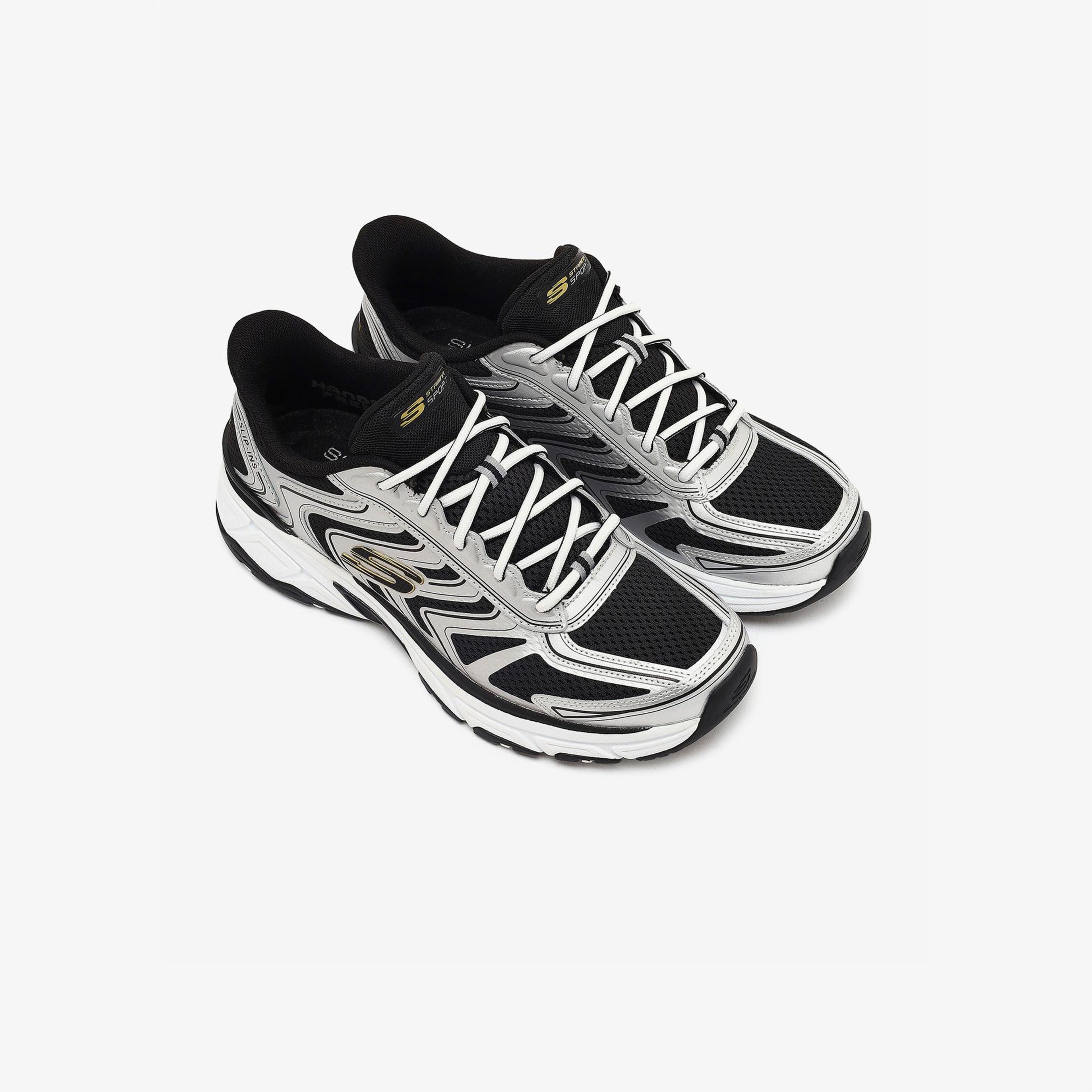 Skechers Slip Ins Stamina Sport Erkek Gri Spor Ayakkabı
