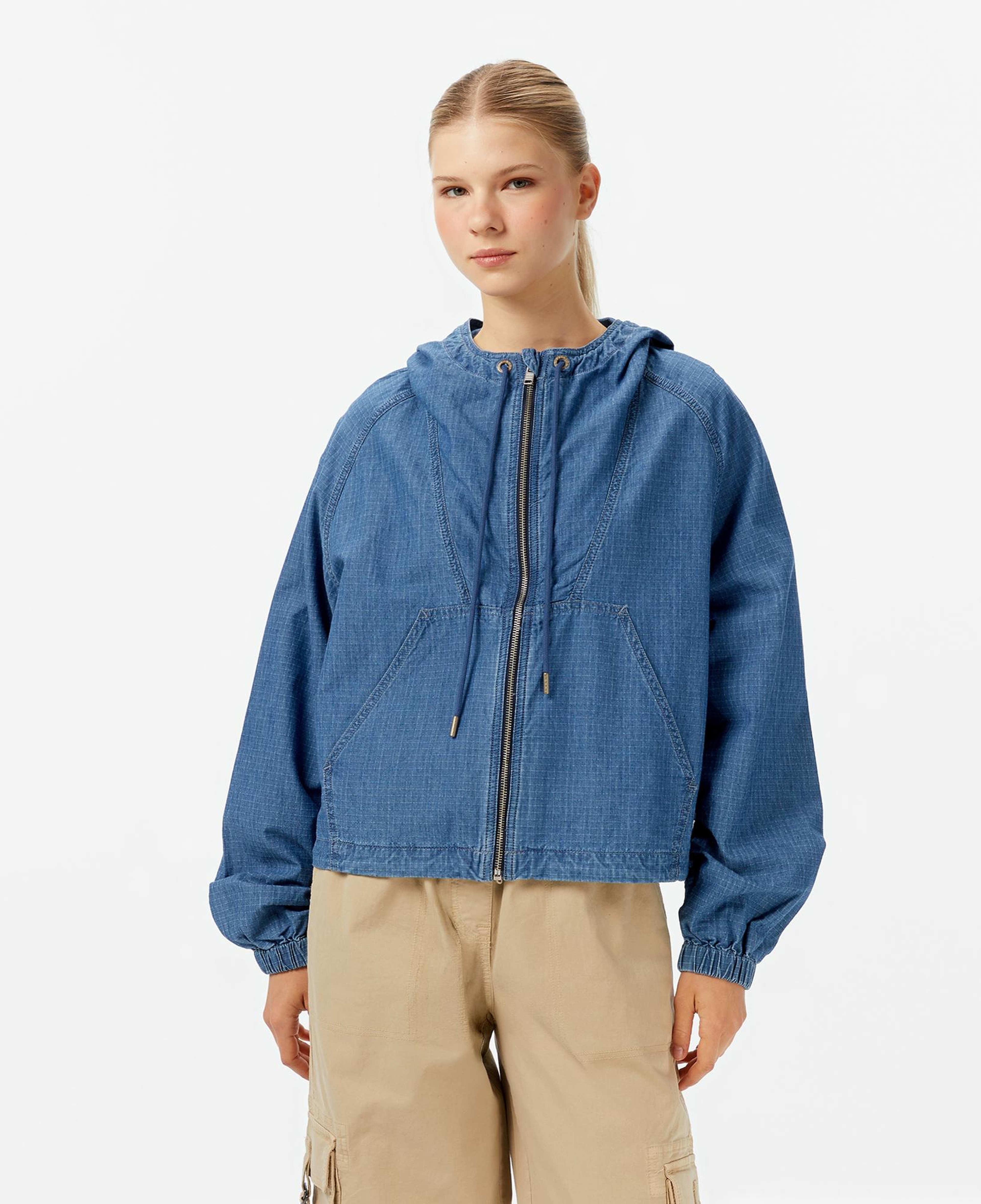 Tommy Jeans Kadın Mavi Ceket