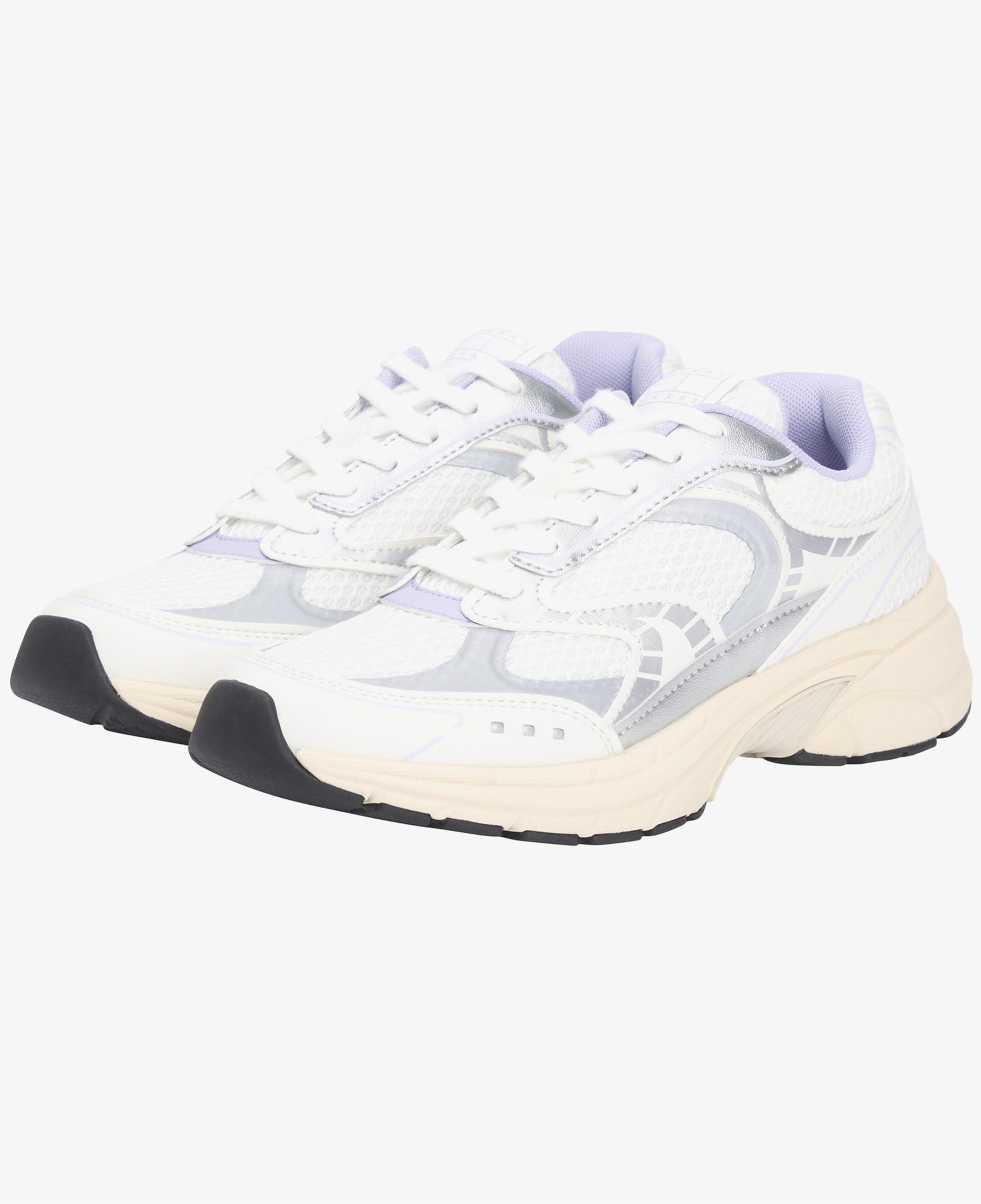 Tommy Hilfiger Logolu Kadın Beyaz Spor Ayakkabı